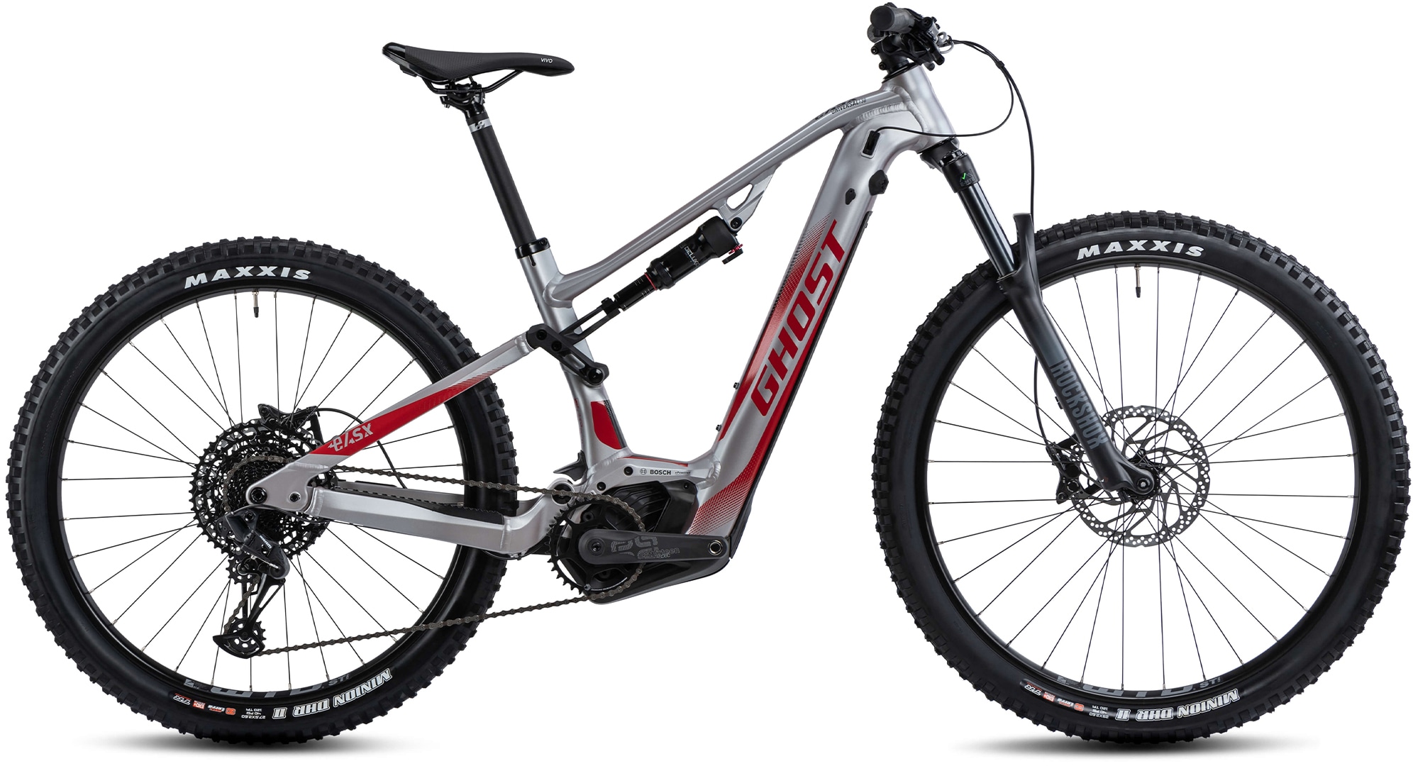 Ghost E-Bike "E-ASX 130 Universal AL", 12 Gang, SRAM, SX Eagle, Mittelmotor 250 W, Pedelec, Elektrofahrrad für Damen u. 