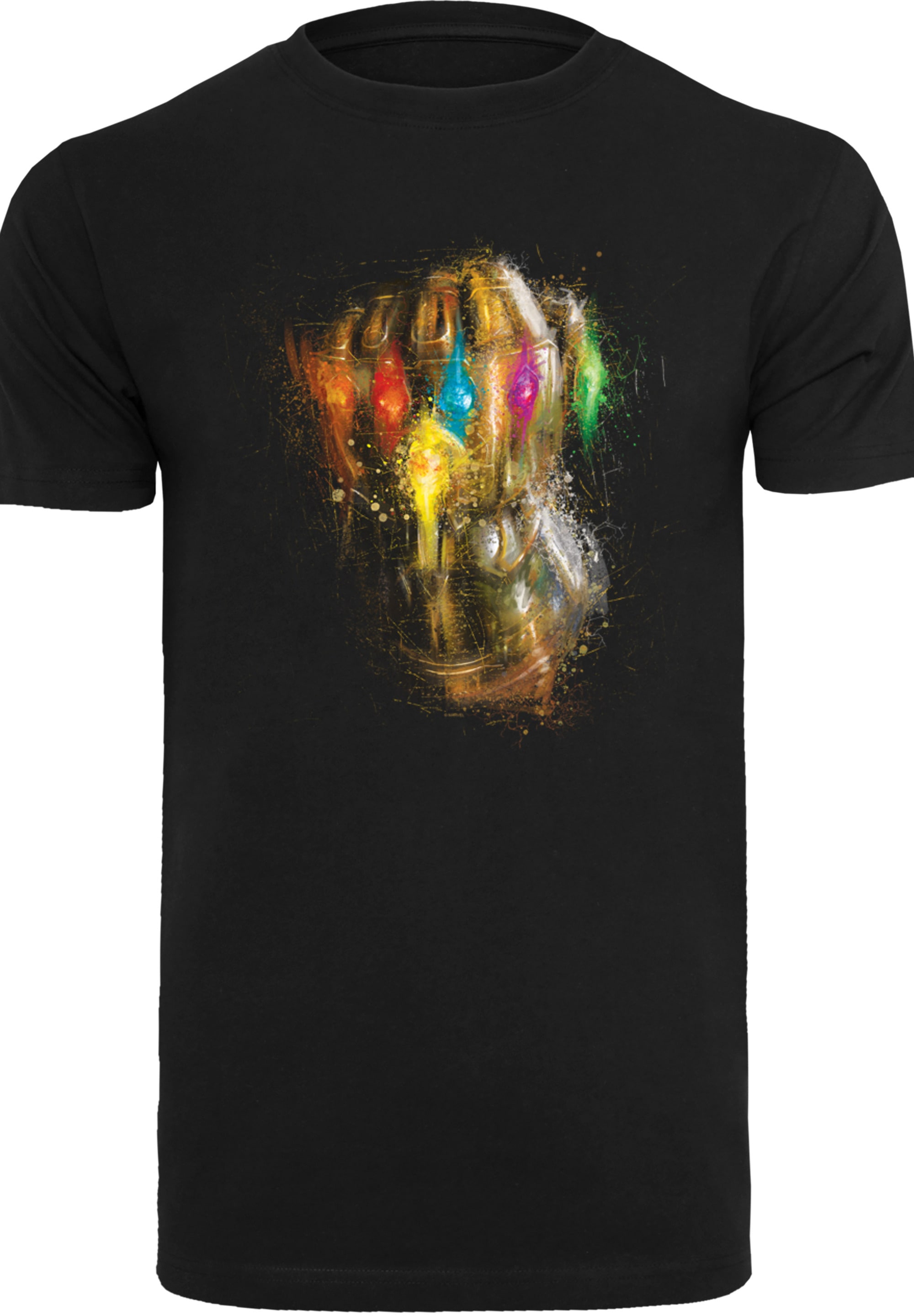 F4NT4STIC T-Shirt »Marvel Avengers Endgame Infinity Gauntlet Splatter«, Herren,Premium Merch,Regular-Fit,Basic,Logo Print