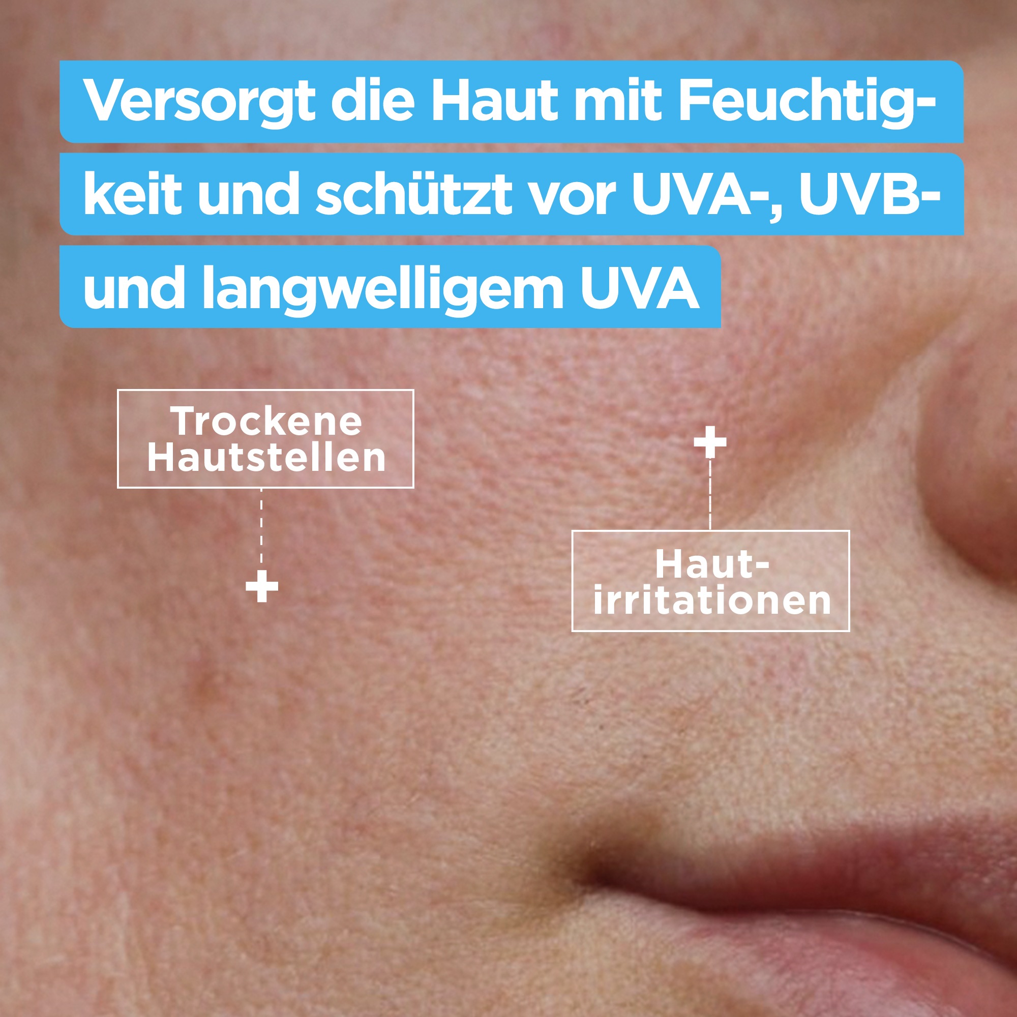 Mixa Feuchtigkeitscreme »Mixa Feuchtigkeitscreme UV-Schutz«, mit hoher Wirksamkeit