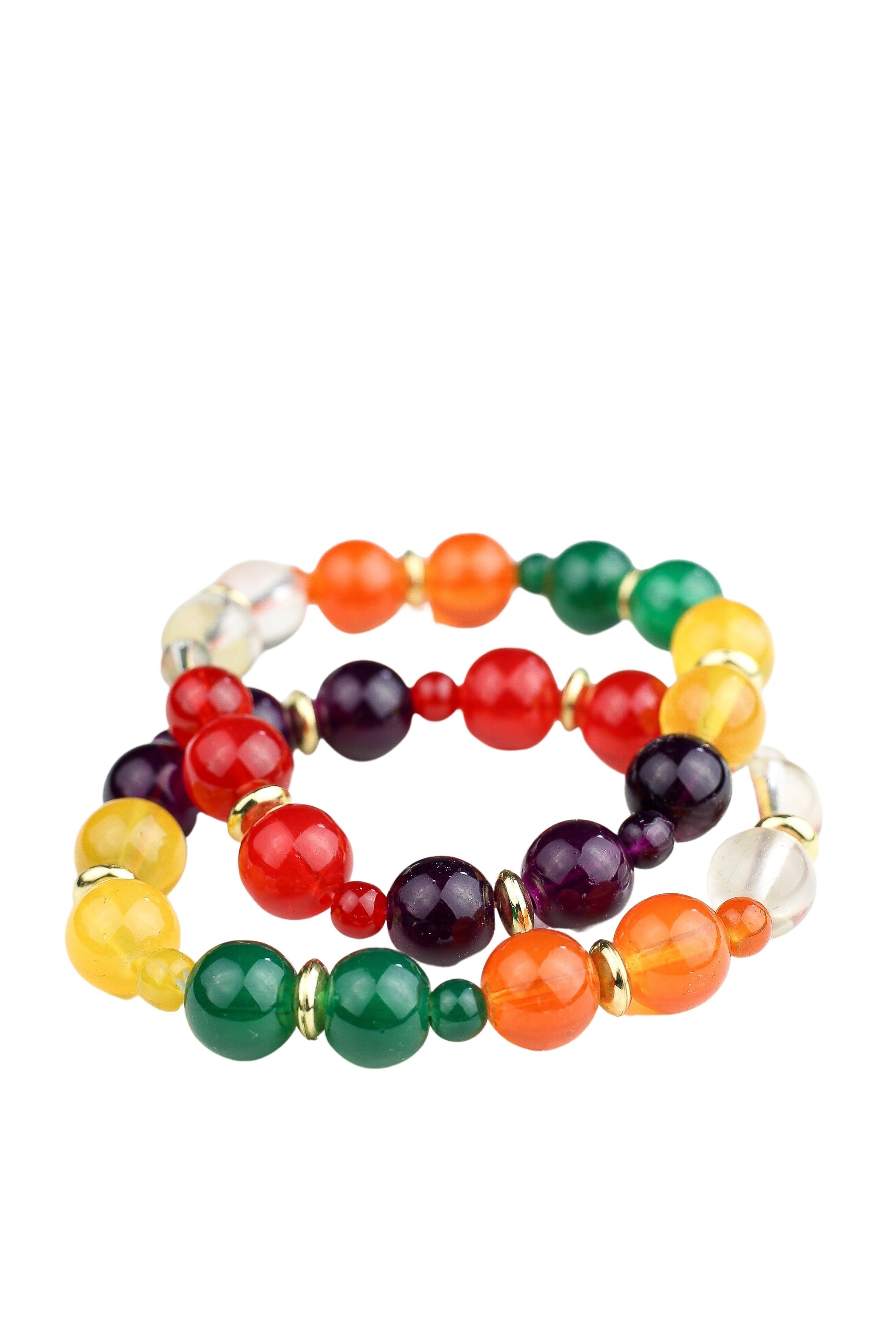 Armband "Hella", Damen, Gr. Glas, bunt (multi), COLLEZIONE ALESSANDRO, Armbänder Armband 2
