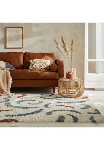 FLAIR RUGS Ilgo plauko kilimas »SQUIGGLE« rechtec...