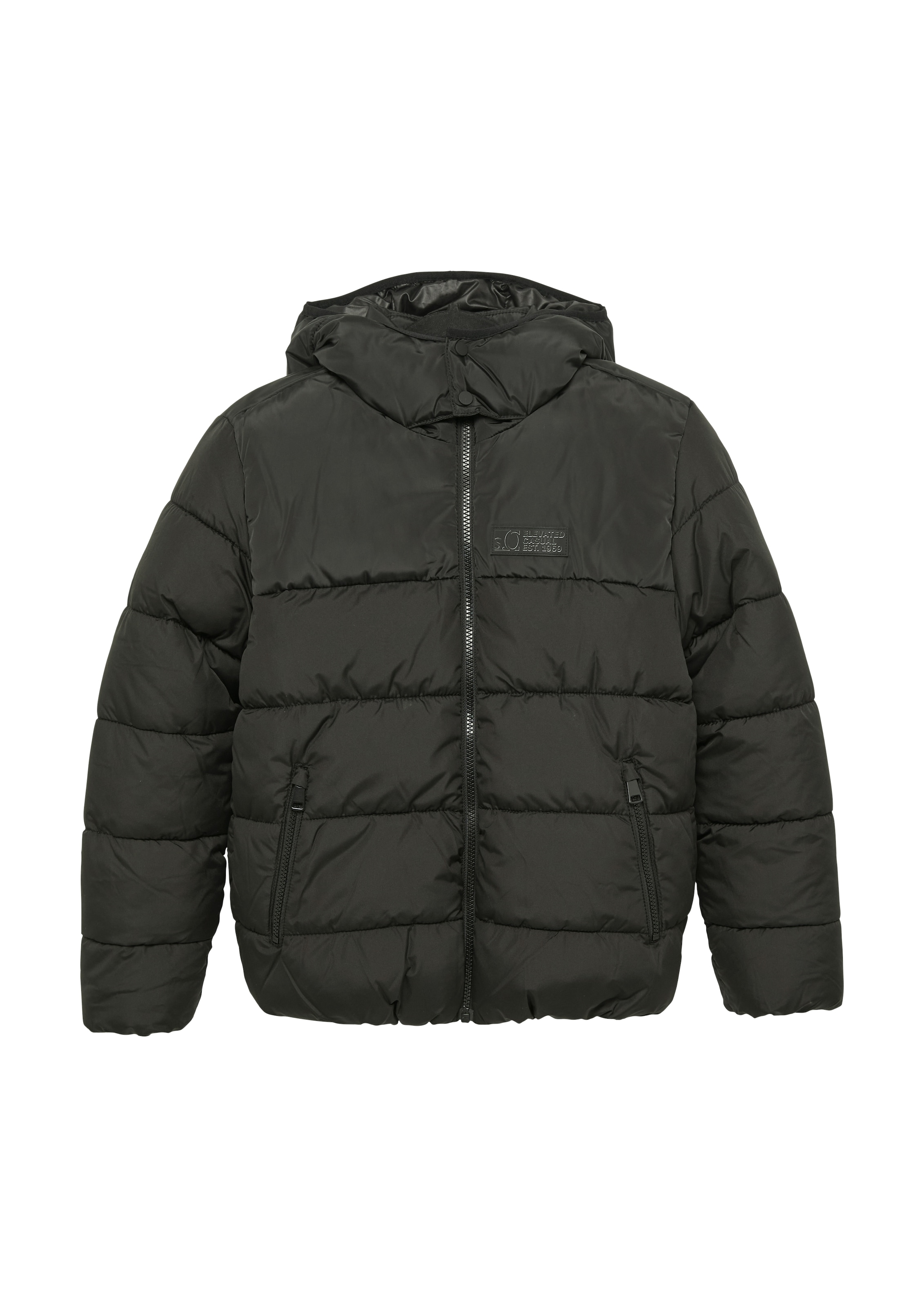 s.Oliver Junior Outdoorjacke, mit Kapuze, mit Kapuze