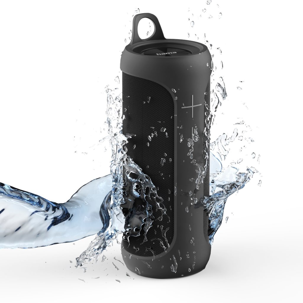 Hama Bluetooth-Lautsprecher »Bluetooth-Lautsprecher wasserdicht (2in1 teilbar, 30W, klein, mobil)«