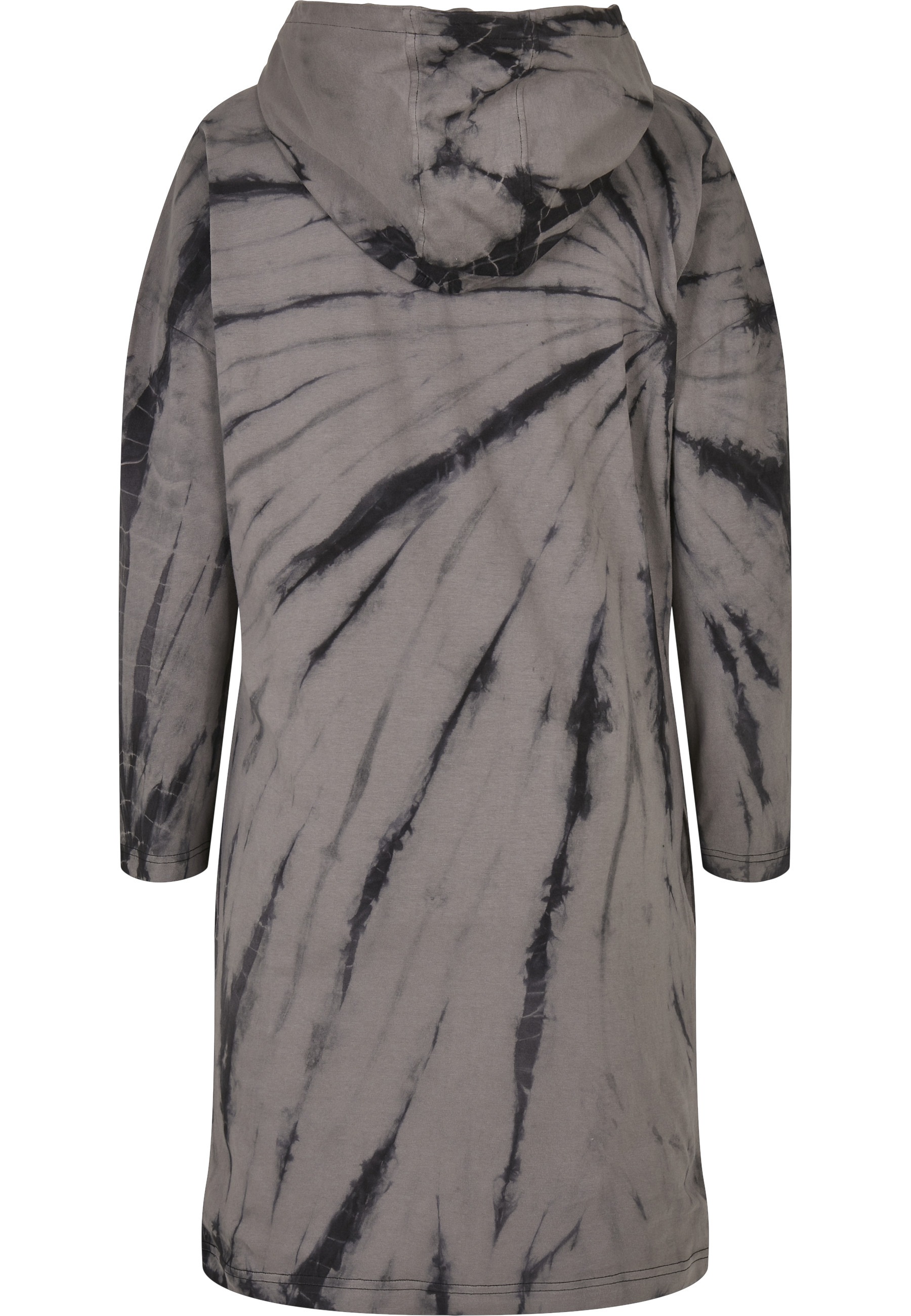 URBAN CLASSICS Shirtkleid »Urban Classics Damen Ladies Oversized Tie Dye Hoody Dress« 1 Stk. tlg.