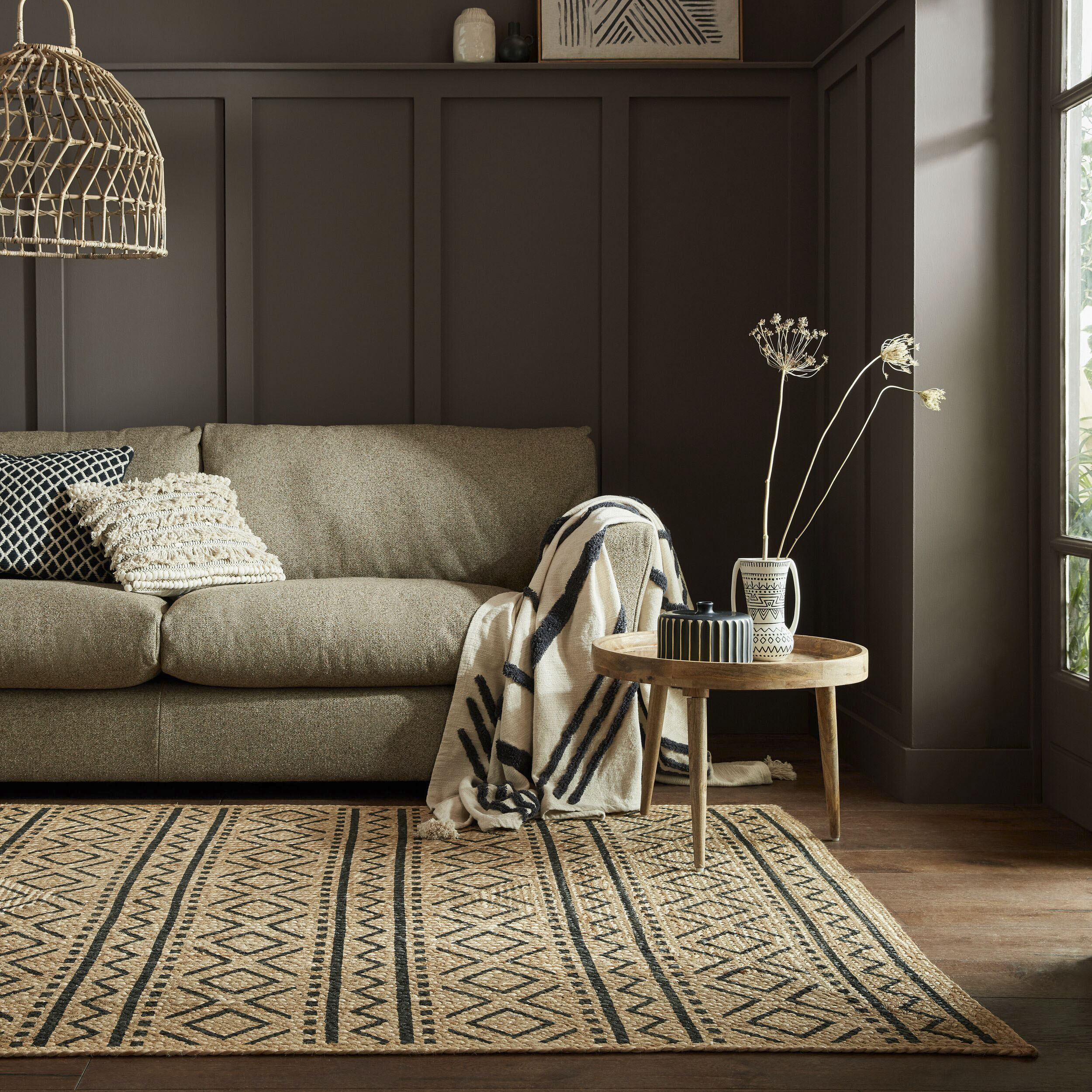 FLAIR RUGS Teppich "Luis" rechteckig 5 mm Höhe