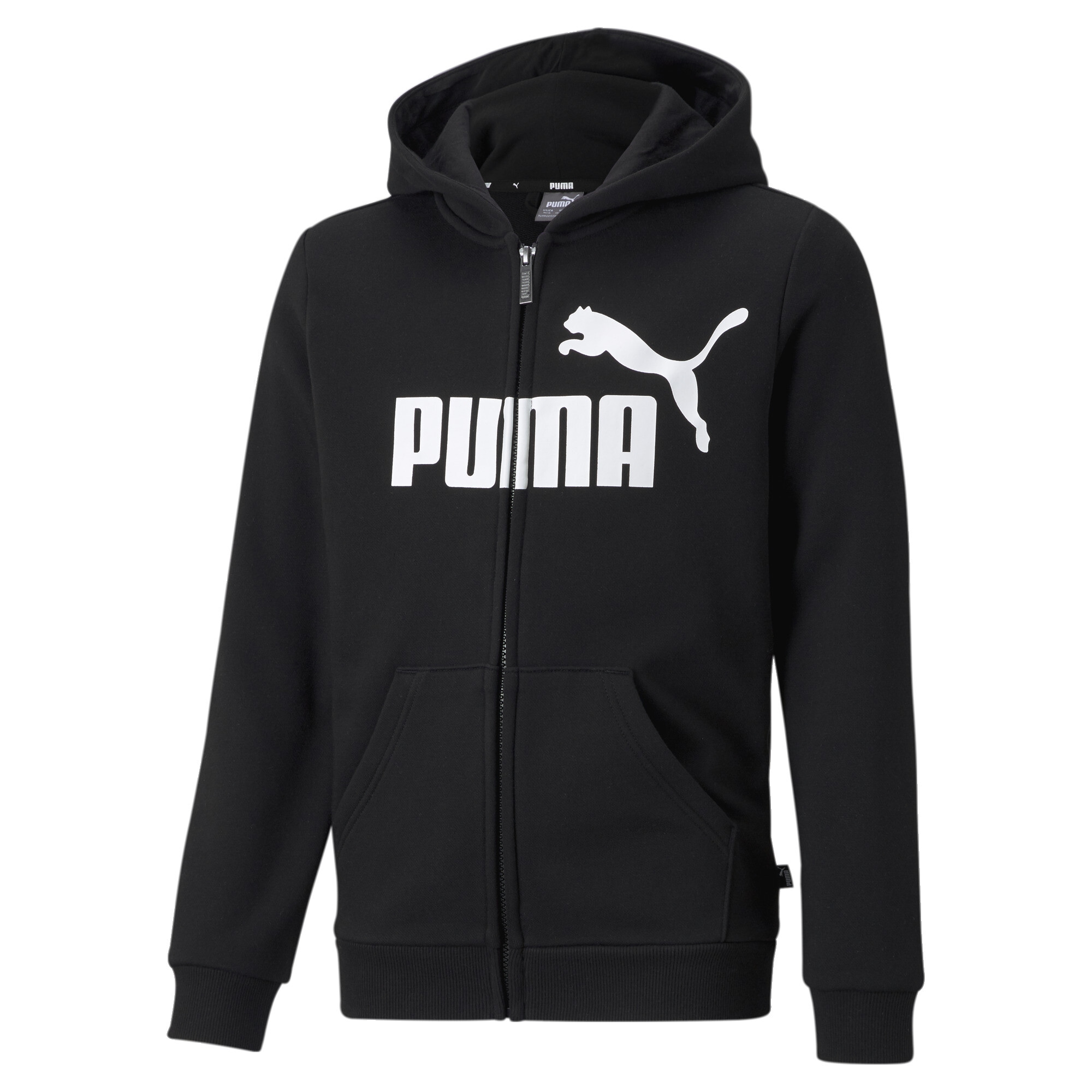 PUMA Sweatjacke »Essentials Big Logo Kapuzenjacke Jungen«