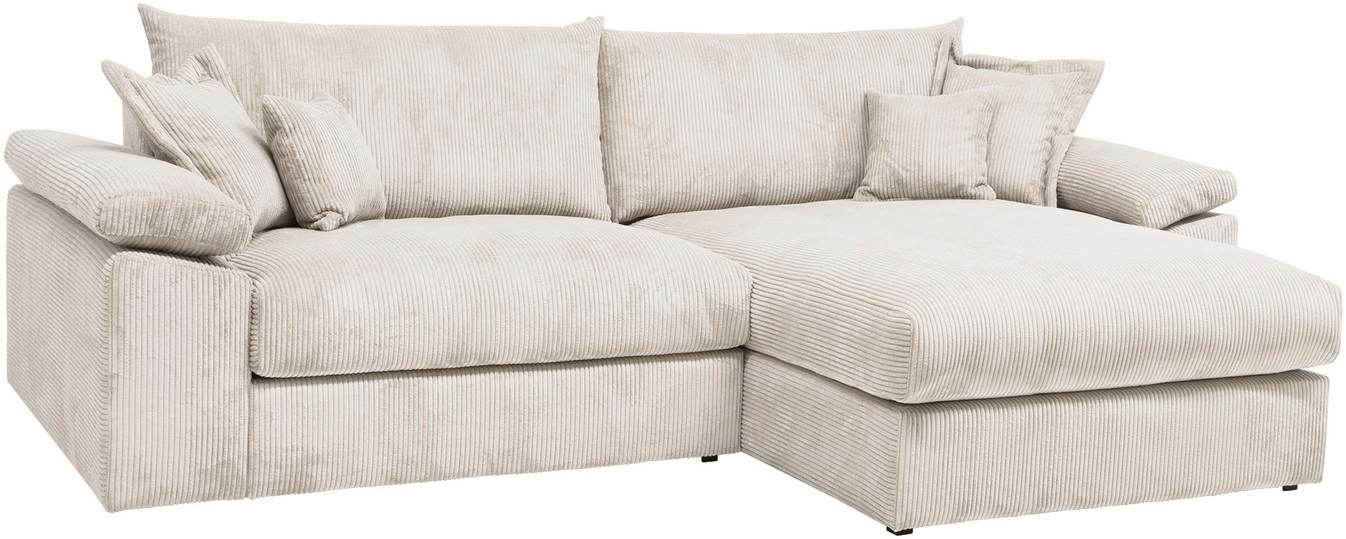 Home affaire Ecksofa "Soft&Cosy XXL L-Form - Breite 303 cm", Mega-Sofa, in günstig online kaufen