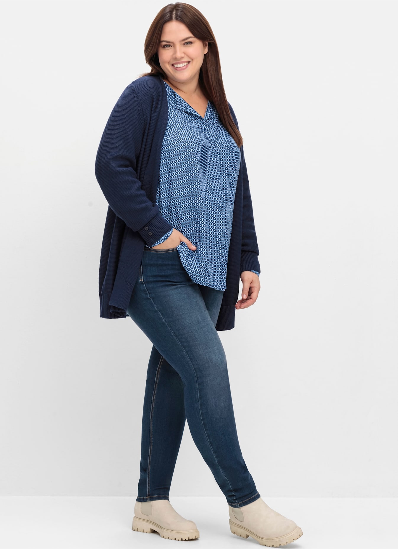 Sheego Hemdbluse günstig online kaufen
