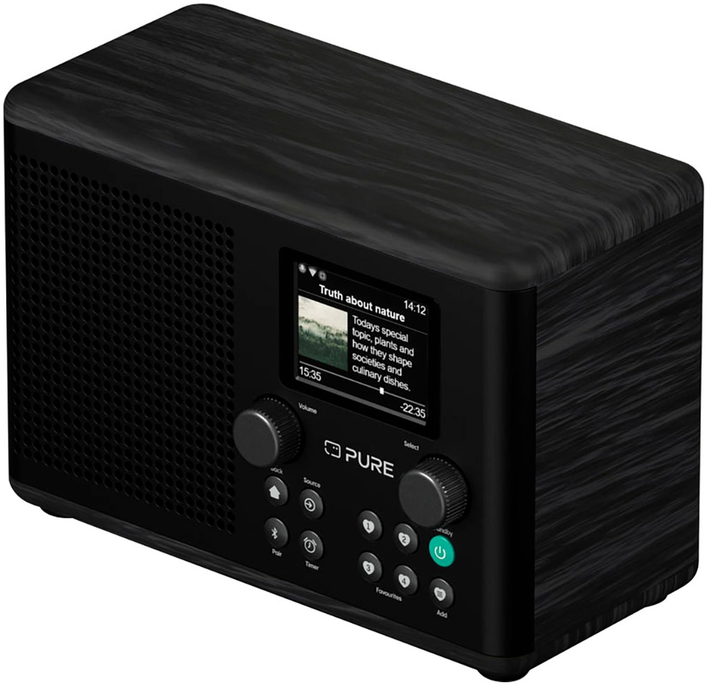 Pure Internet-Radio »Classic H4i«, (Bluetooth Digitalradio (DAB+)-UKW mit RDS-FM-Tuner-Automatische Senderverfolgung 10 W)