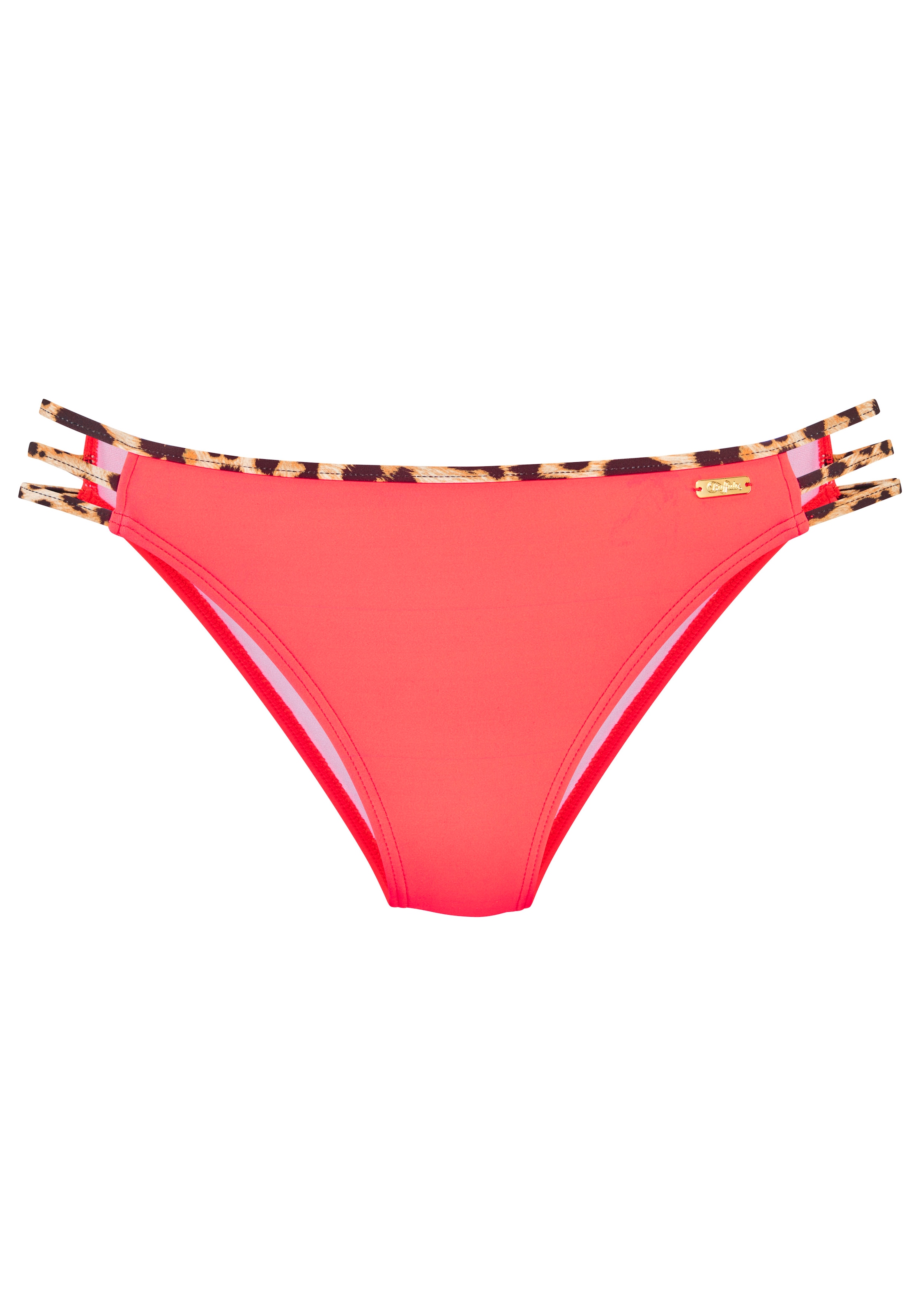 Buffalo Bikini-Hose »Lovisa« mit Animalprint in Kontrastdetails