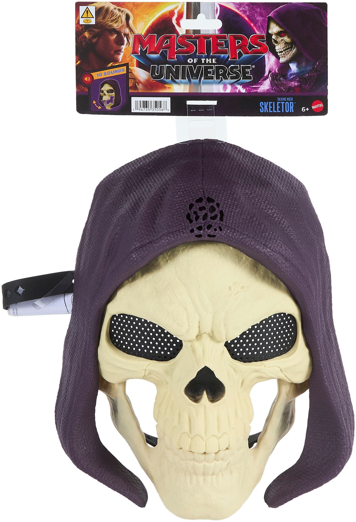 MASTERS OF THE UNIVERSE Verkleidungsmaske »Skeletor Verwandlungsmaske (D)« mit Licht und Sound