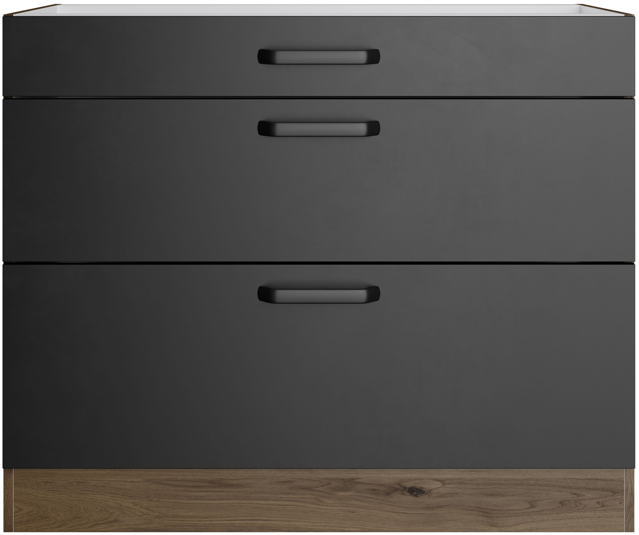 wiho Küchen Unterschrank "Elba, mit zwei Auszügen" in den Breiten 90 und 10 günstig online kaufen