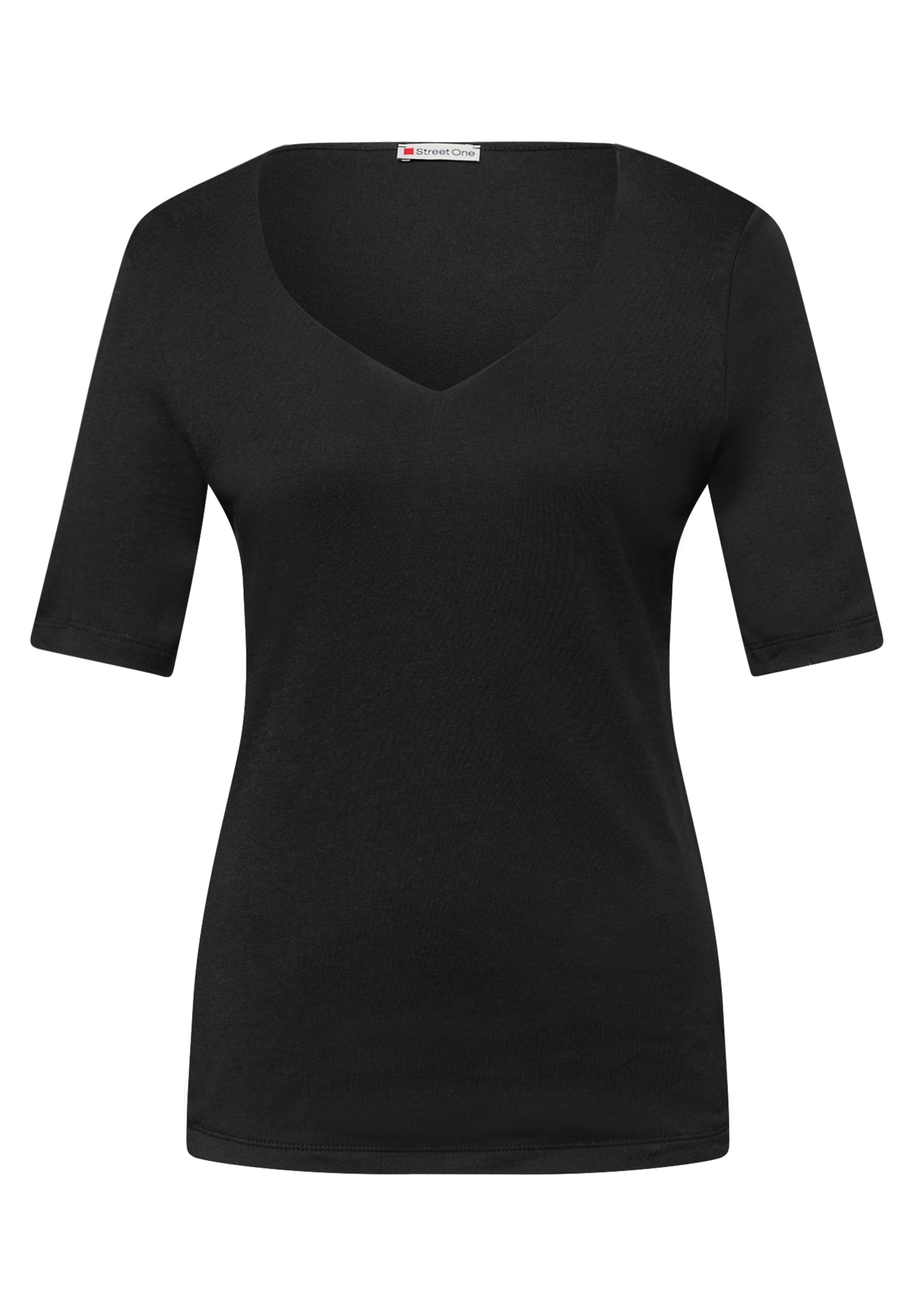 STREET ONE T-Shirt im soften Baumwoll-Mix