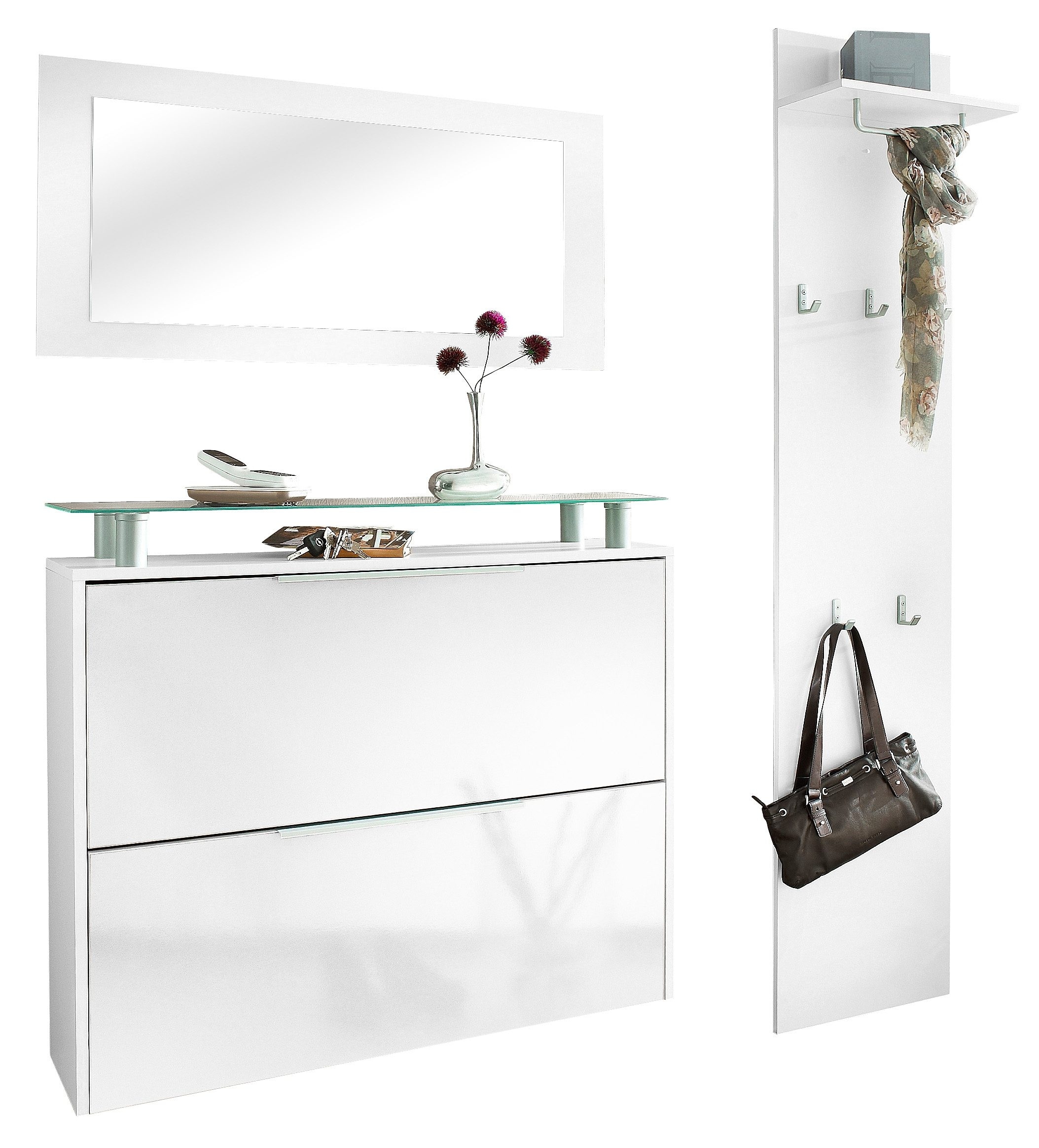 borchardt Möbel Garderoben-Set "Rena 2, (3-tlg.)" günstig online kaufen