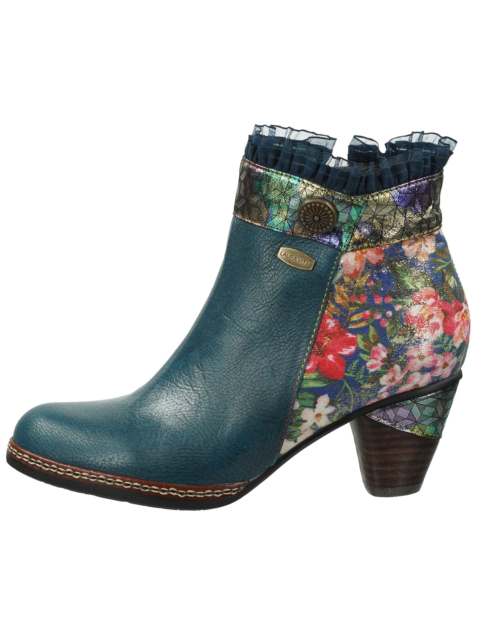 LAURA VITA Stiefelette »LAURA VITA Stiefelette Leder/Textil«