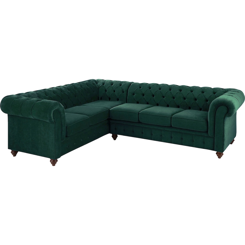 Home affaire Chesterfield-Sofa »Duc Ecksofa L-Form«