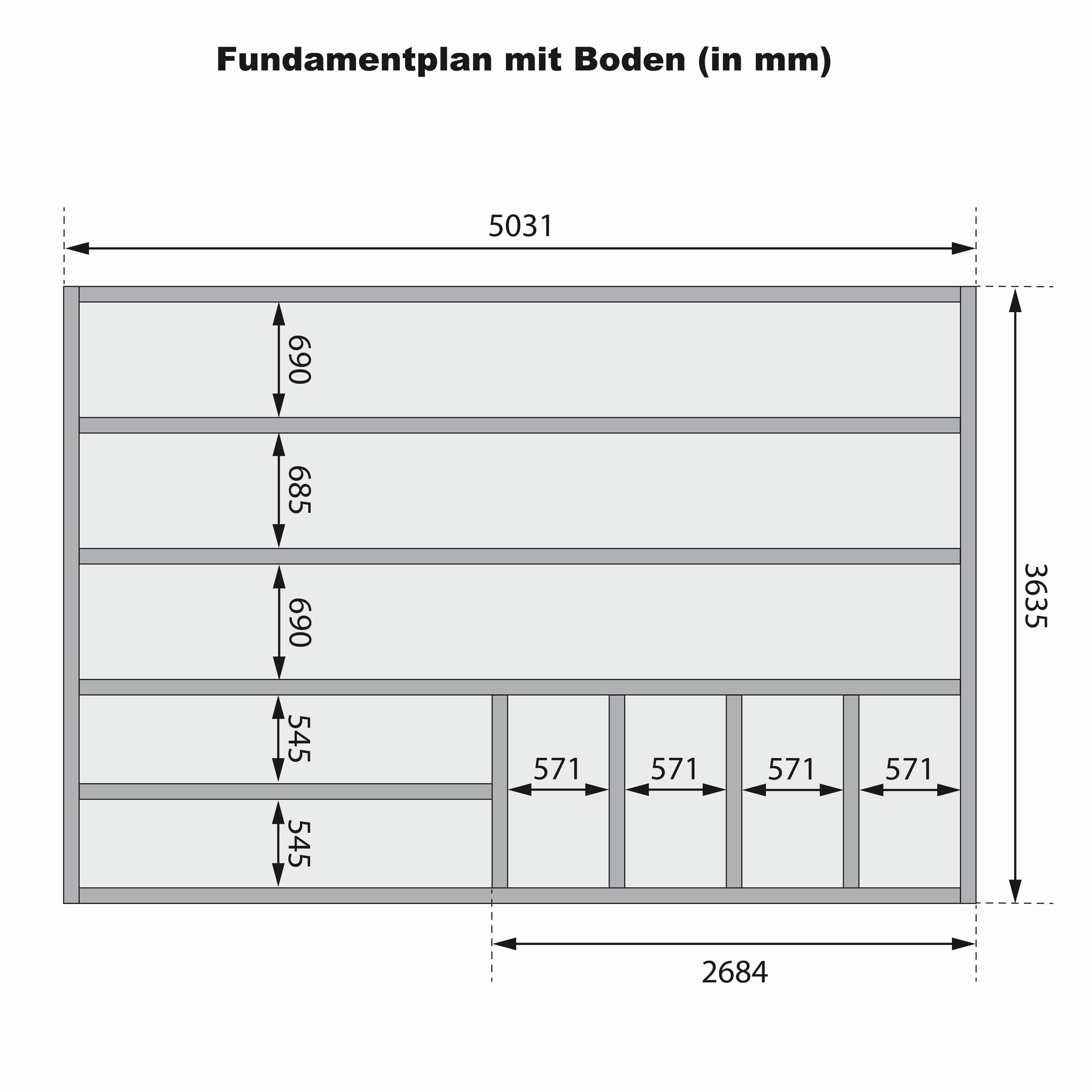 Karibu Saunahaus »"Adrian 3" naturbelassen-graualuminium« Wände aus nordischer Fichte, Stahlecken und Stahl-Dachabschluss