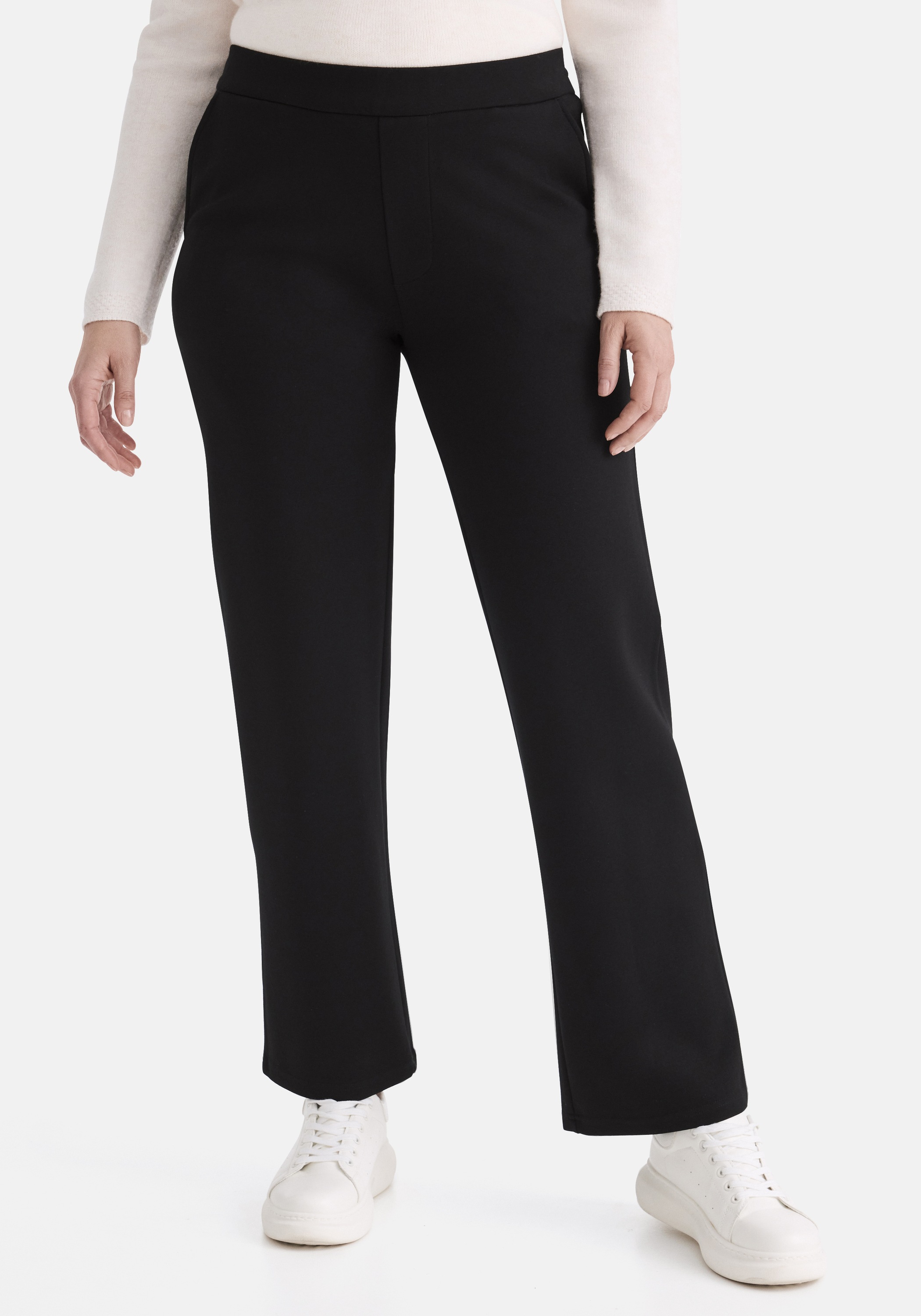 STOOKER WOMEN Schlupfhose "Mary Jersey Wide leg fit" Wide Leg Fit Casual Cl günstig online kaufen