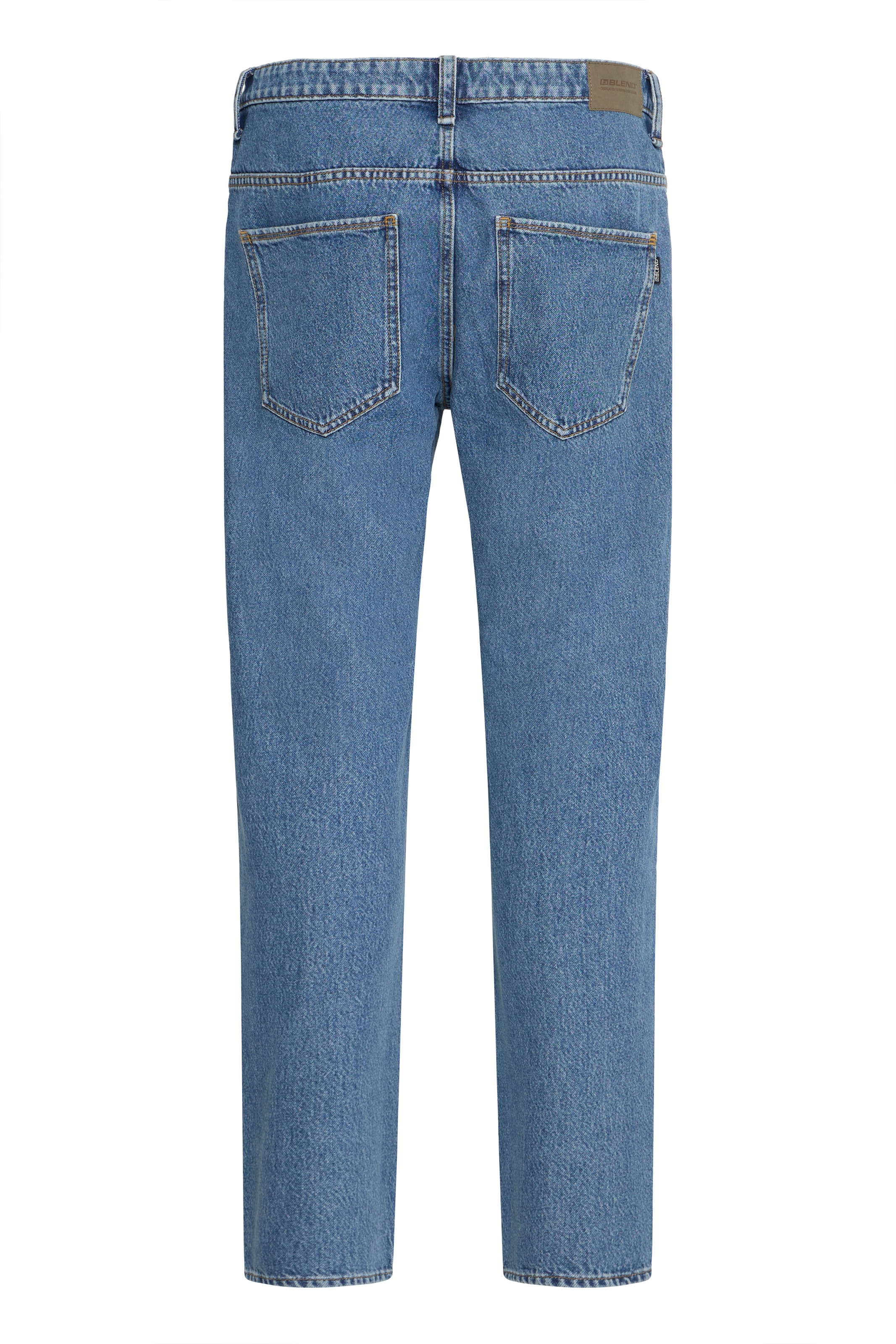 Blend 5-Pocket-Jeans »BHTHUNDER RLX NOOS« Relaxed Fit, mit Reißverschluss, aus Baumwolle, pflegeleichtes Denim