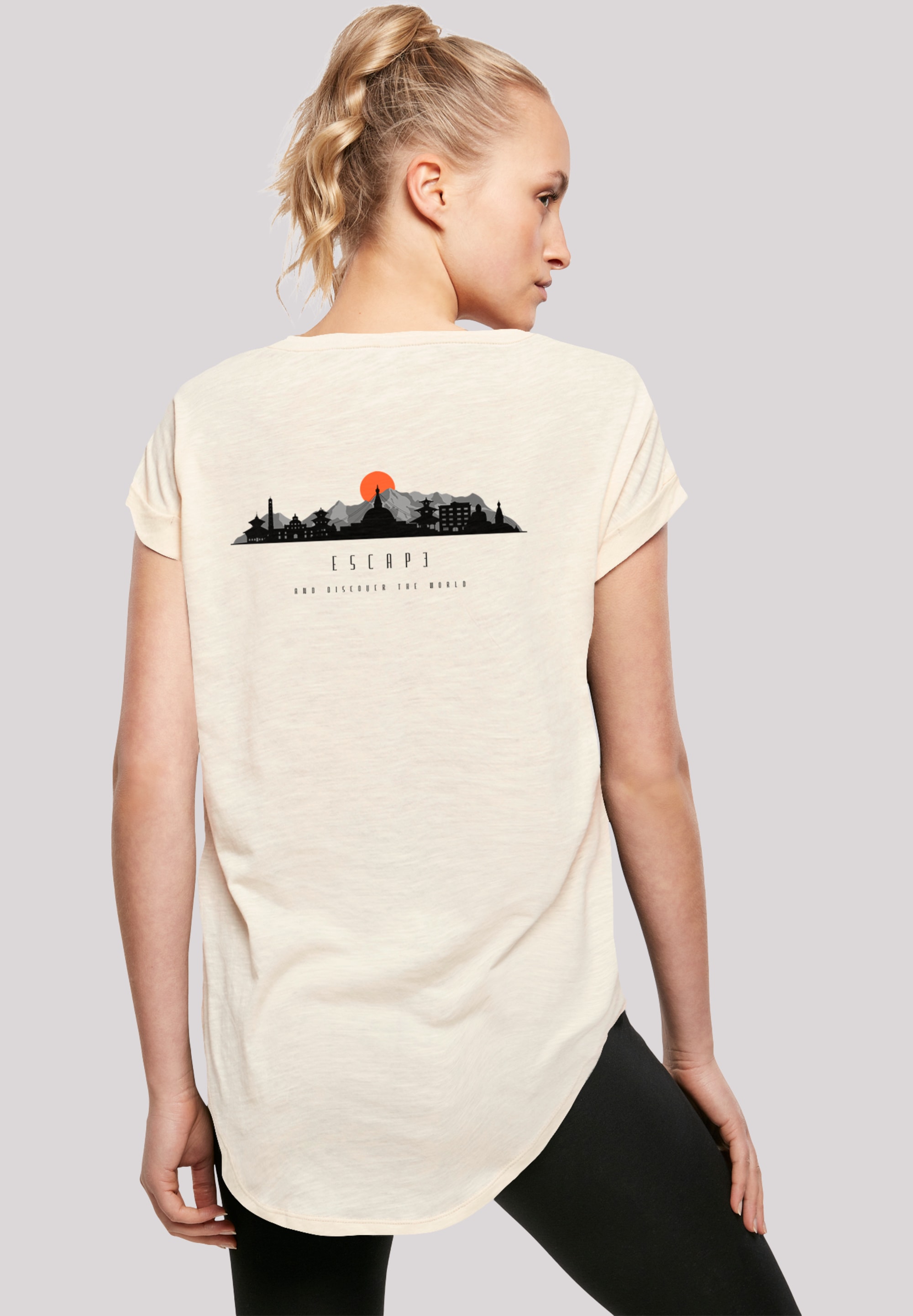 F4NT4STIC T-Shirt "Escape Discover the World Asian Town", Premium Qualität, günstig online kaufen