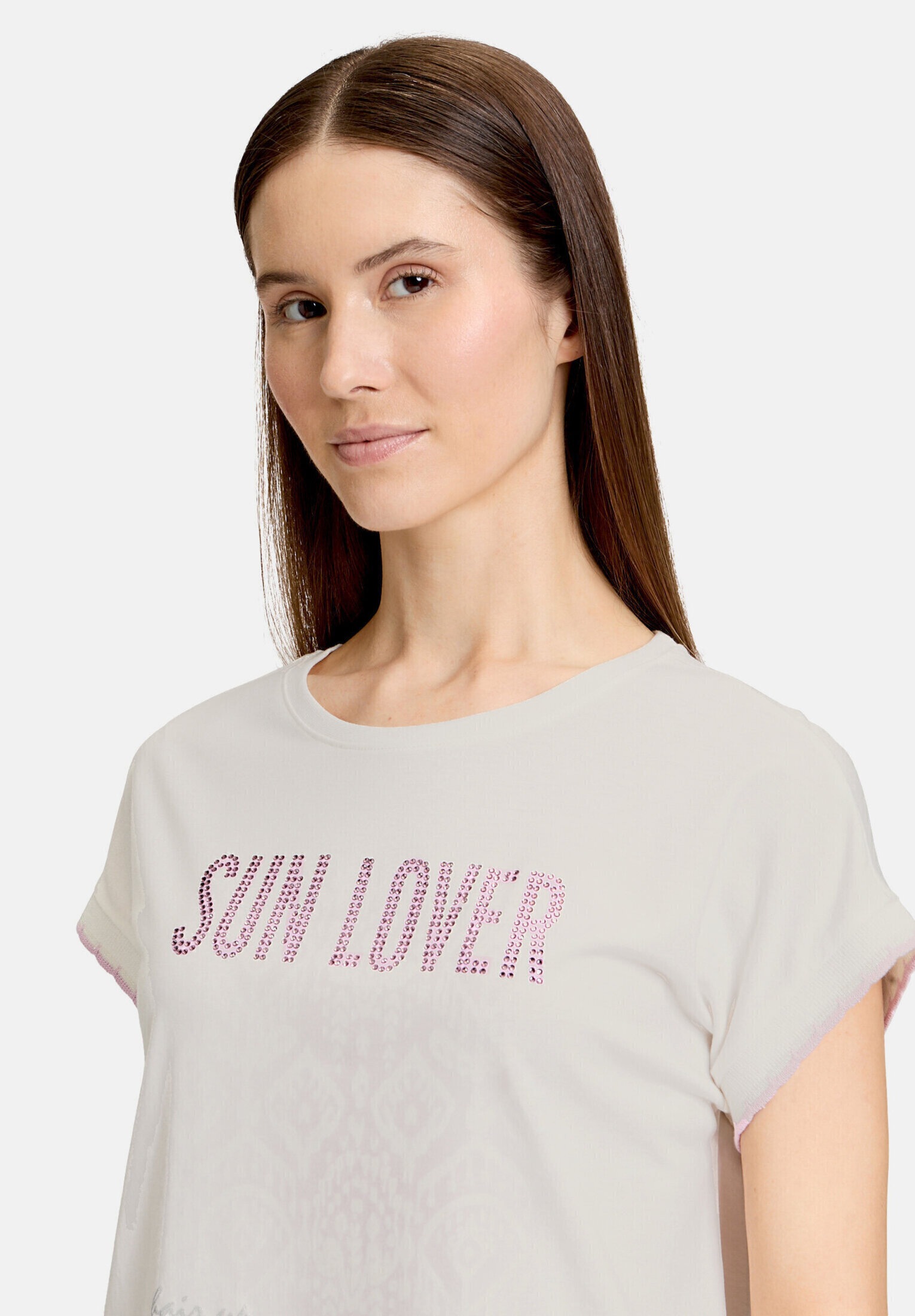 Cartoon Kurzarmshirt »Damen mit Rundhalsausschnitt« 1 Stk. Rippbündchen