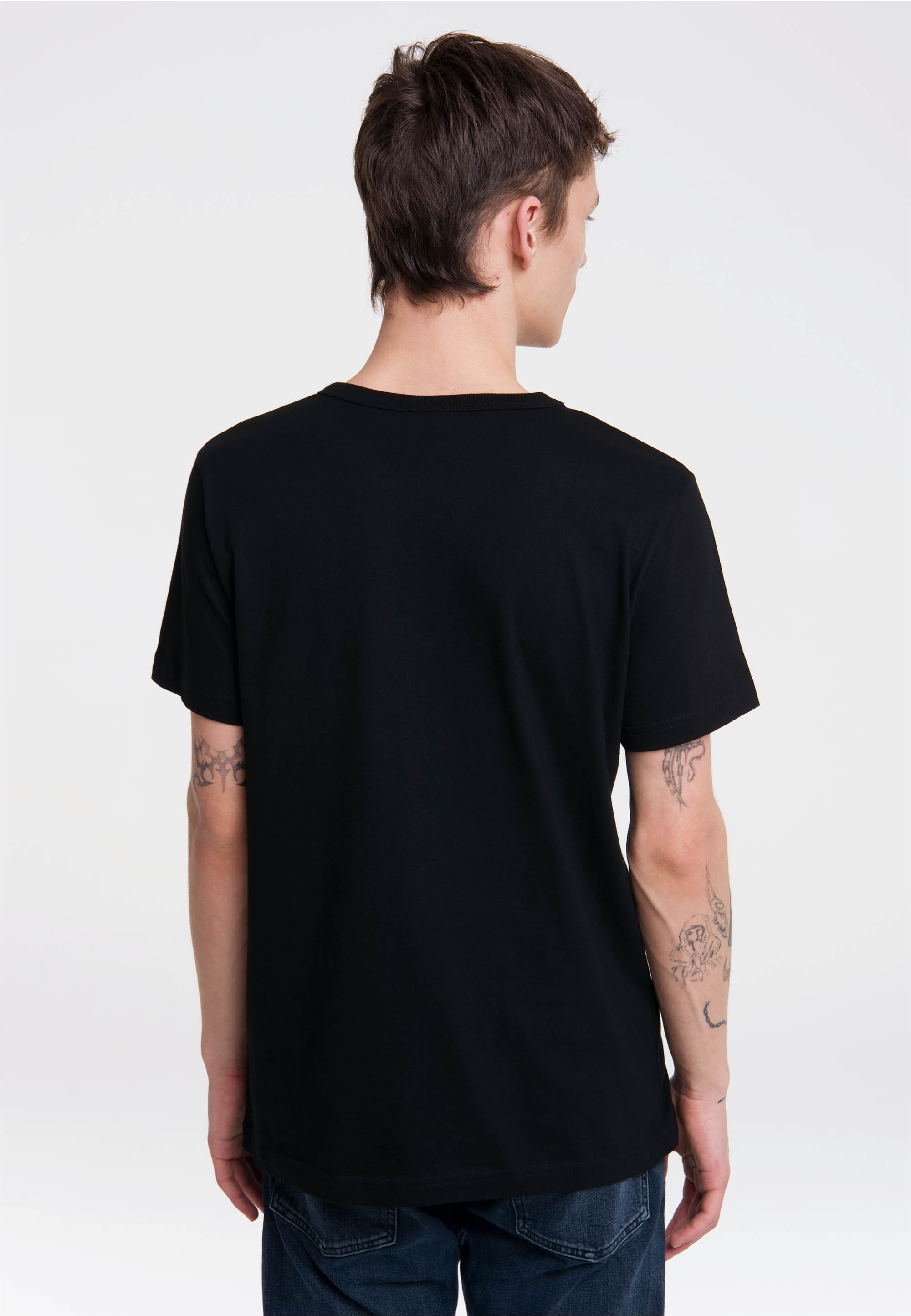 LOGOSHIRT T-Shirt »Marvel - Punisher Mercury Skull«, mit coolem Print