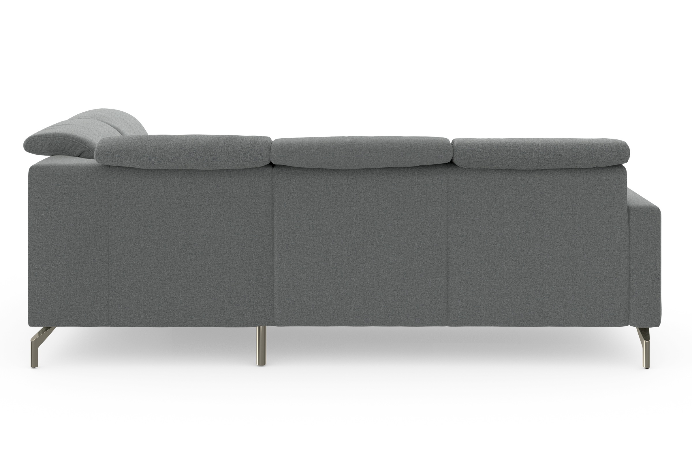 sit&more Ecksofa »Bailando L-Form«, wahlweise mit Kopfteilverstellung und Vorziehsitz, motorisch