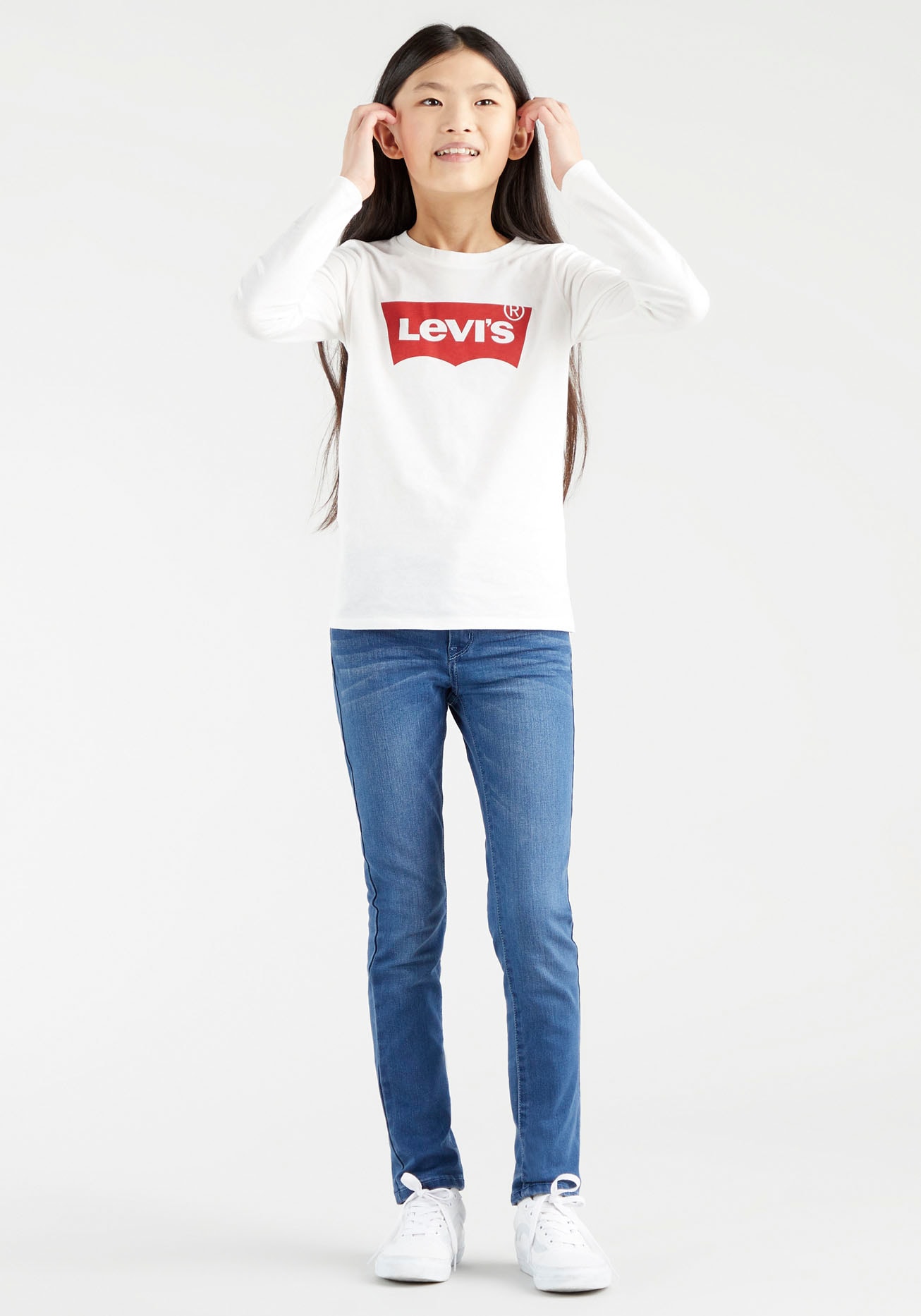 Levi's® Kids Stretch-Jeans »711™ SKINNY FIT JEANS«, for GIRLS