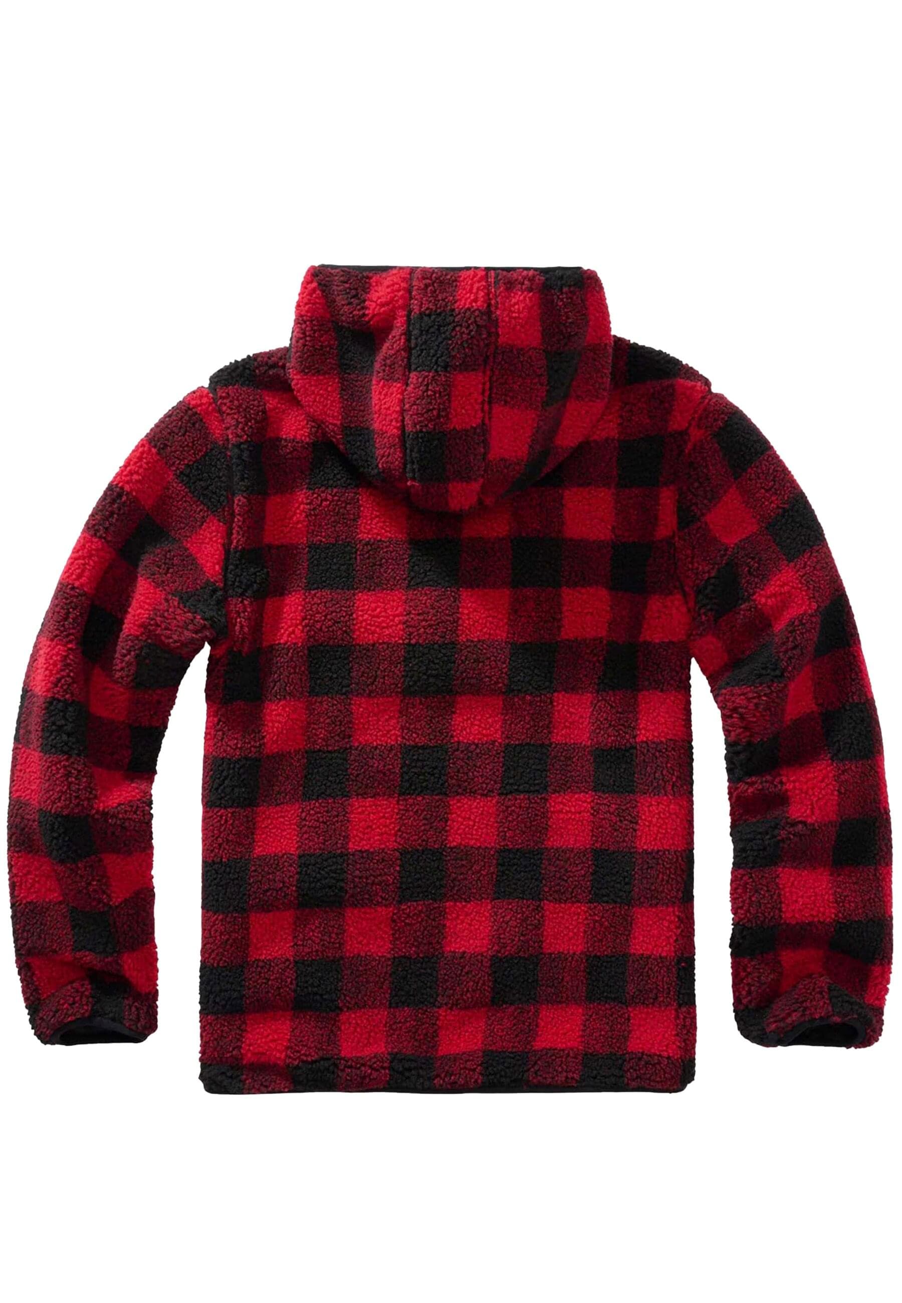 Brandit Anorak »Brandit Herren Teddyfleece Worker Pullover«, (1 St.), mit Kapuze
