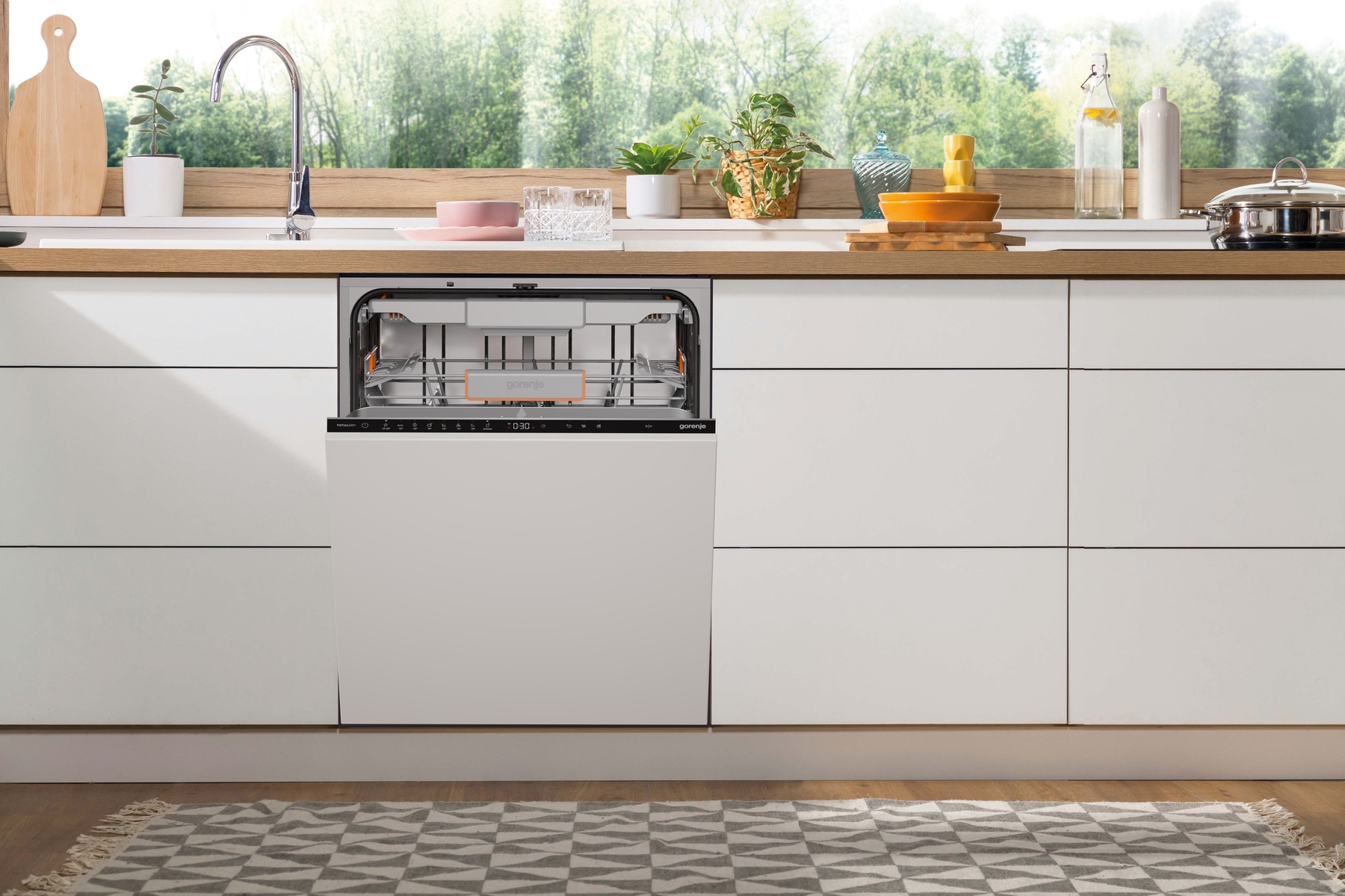 GORENJE vollintegrierbarer Geschirrspüler »GV673B65«, 16 Maßgedecke, Energieeffizienzklasse B