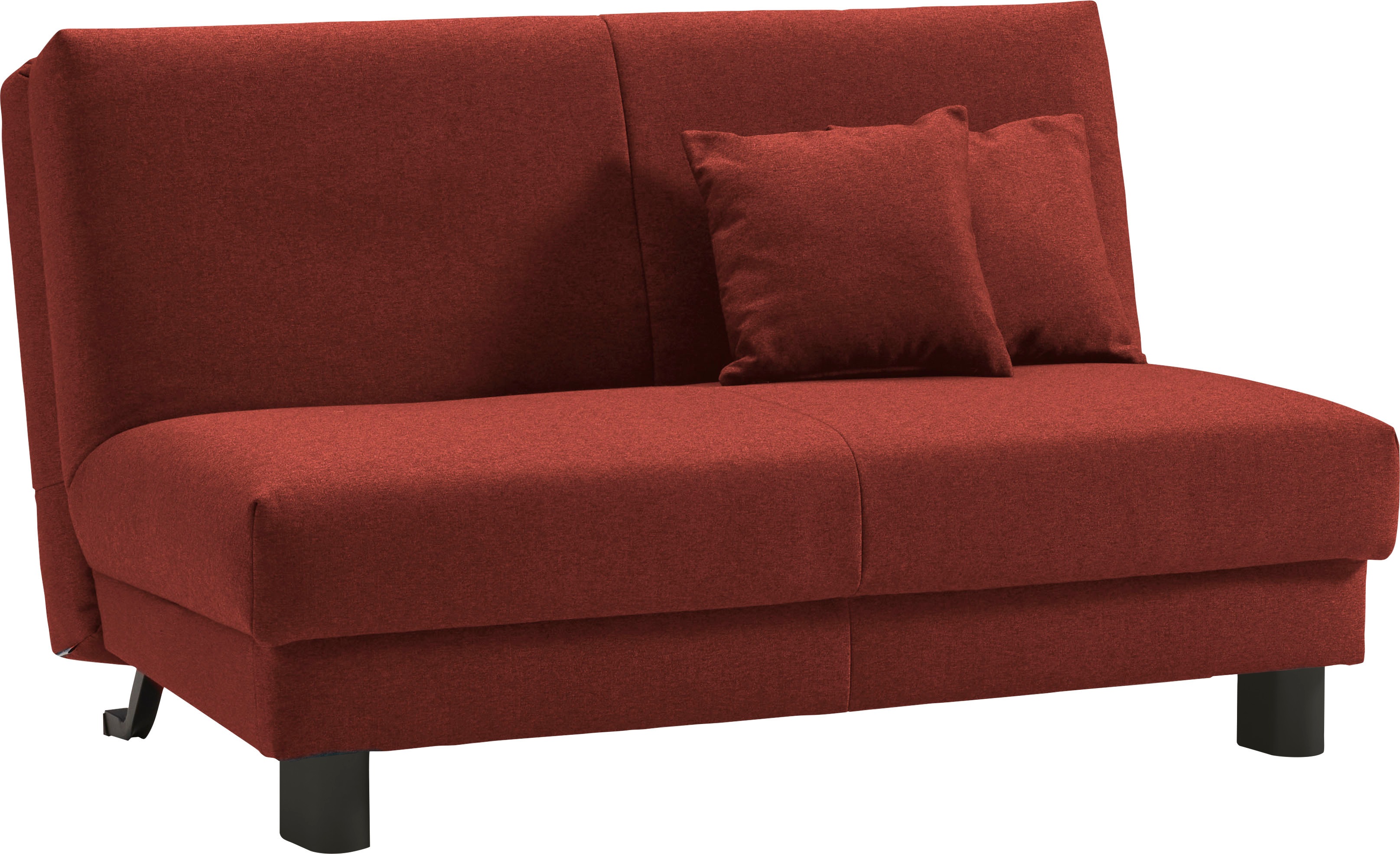 Thumbnail - ell + ell Schlafsofa "Enny", Liegefläche Breite 120 oder 140 cm, Liegehöhe 45 cm, Füße schwarz