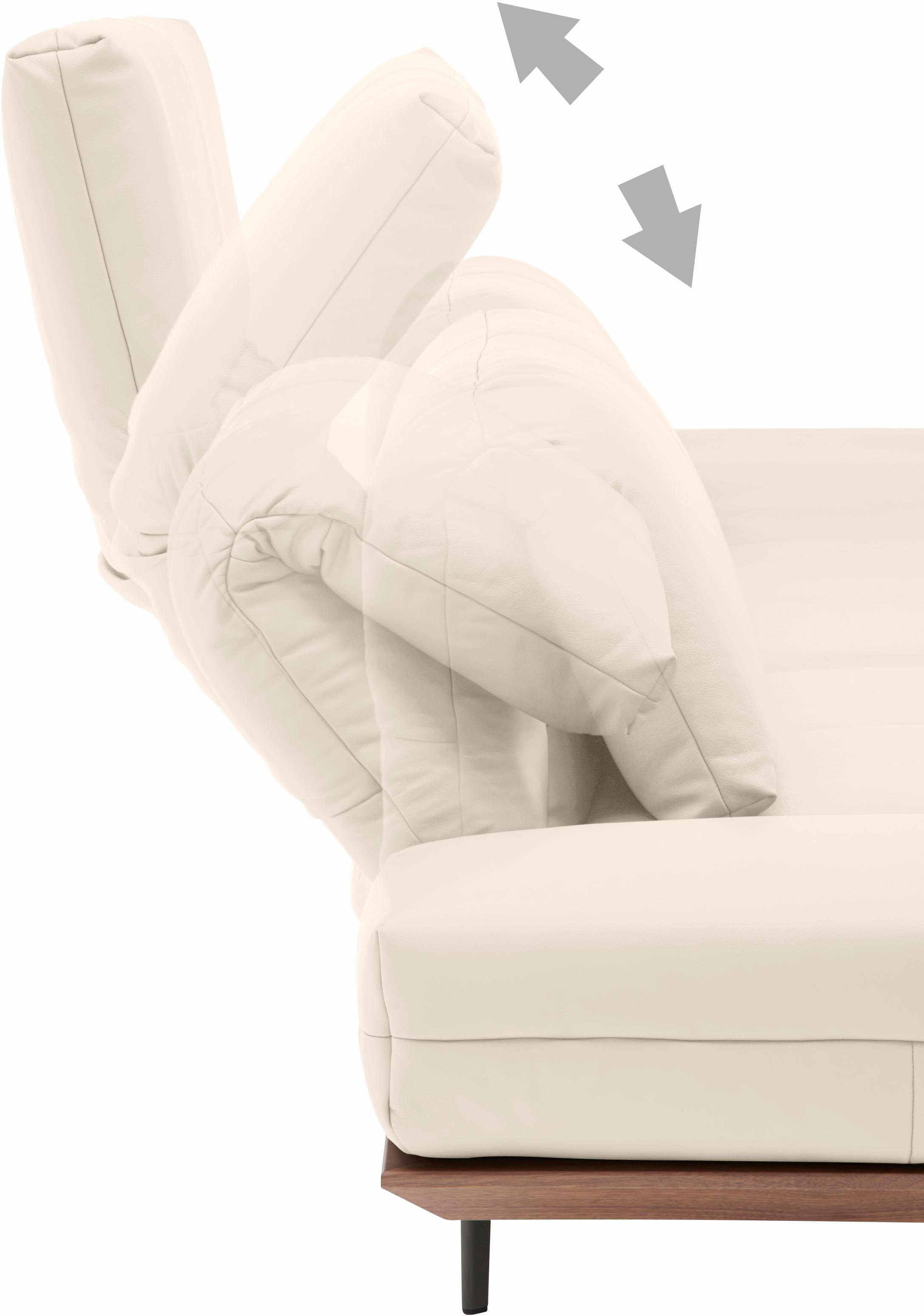 Creation BY ROLF BENZ 3-Sitzer »CR.420, Designsofa, Loungesofa«, in 2 Qualitäten, Holzrahmen in Eiche Natur oder Nußbaum, Breite 232 cm