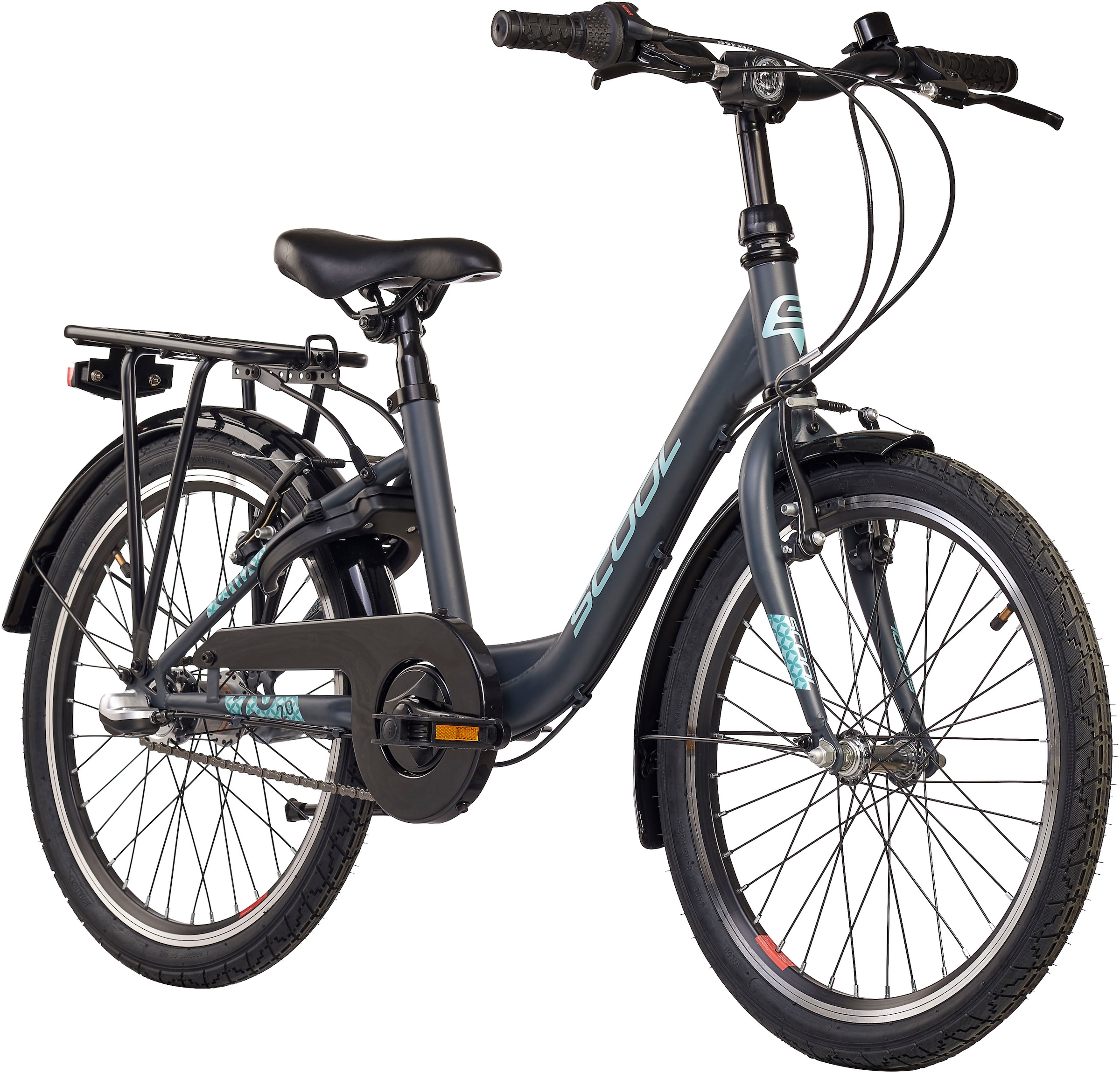 S’COOL Kinderfahrrad »S'COOL chiX«, 3 Gang, Shimano, Nabenschaltung