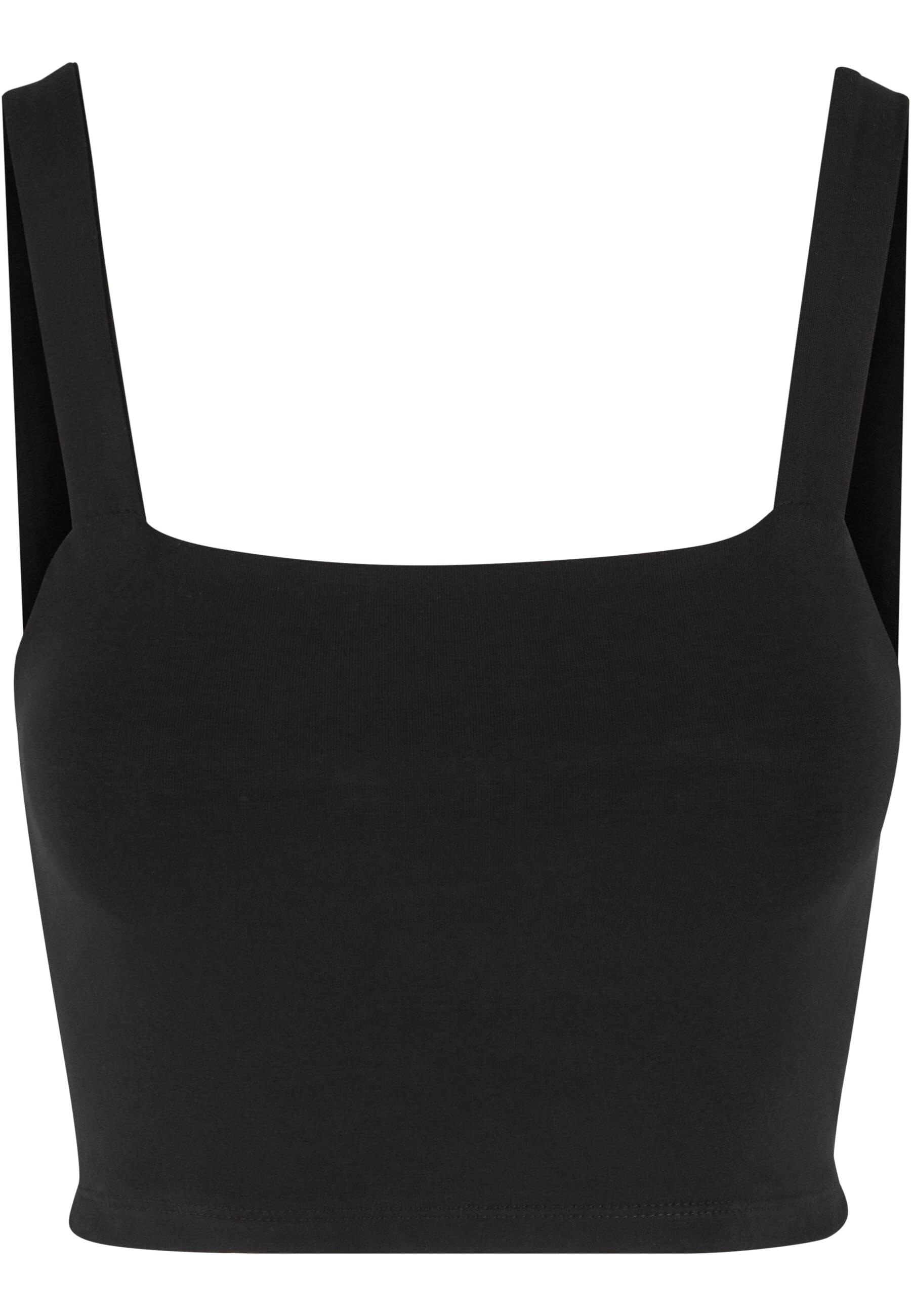 T-Shirt »Urban Classics Damen Ladies Cropped Top«, (1 tlg.)