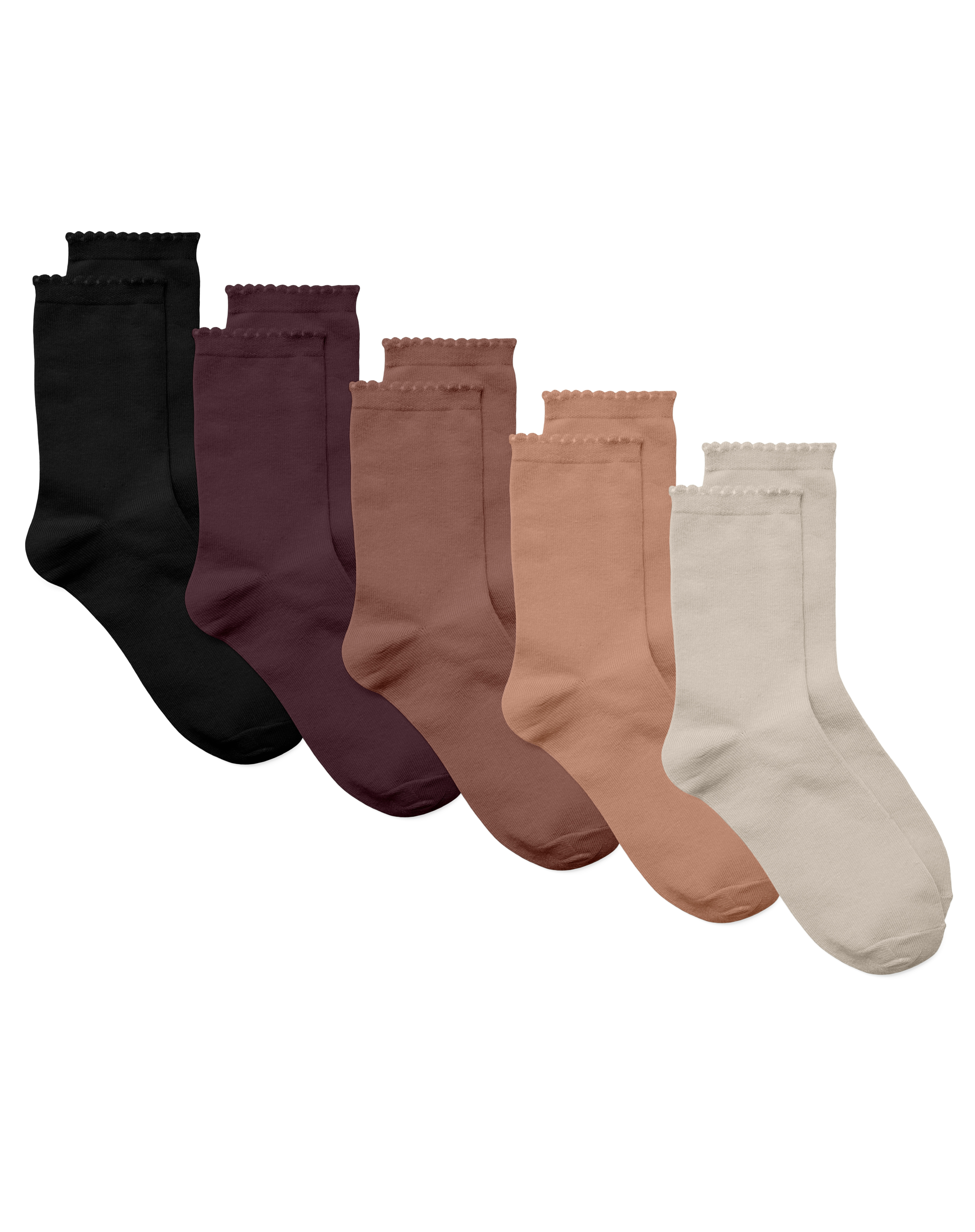 Vero Moda 1100000002199 "VMKIRA SOCKS 5-PACK NOOS" Packung, 5 Paar tlg. Baumwollmischung