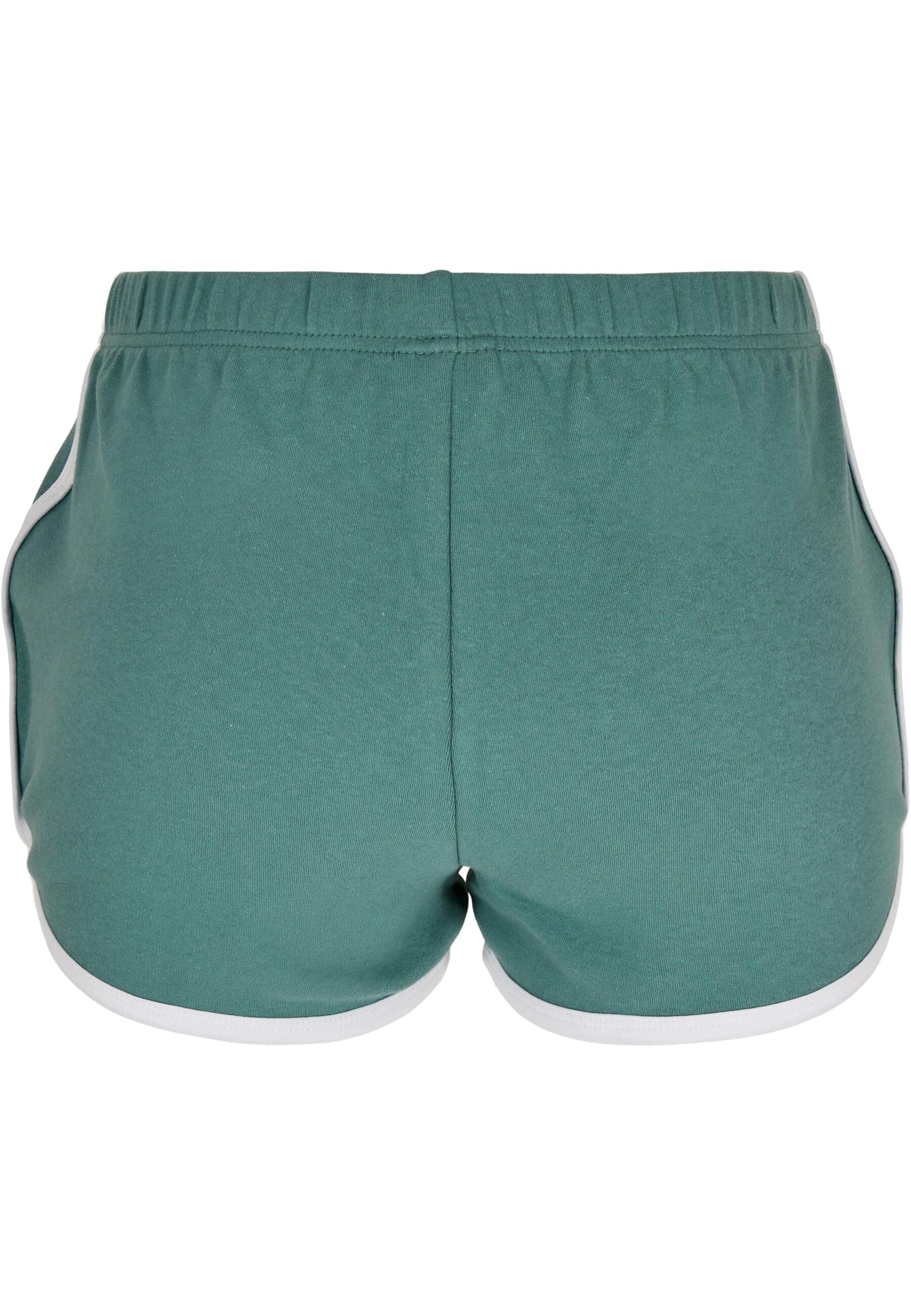 URBAN CLASSICS Stoffhose »Urban Classics Damen Ladies Organic Interlock Retro Hotpants«, (1 tlg.)