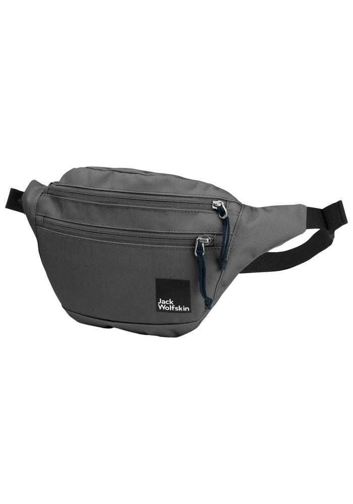 Gürteltasche JACK WOLFSKIN "KONYA HIPBAG", Damen, Gr. onesize, grau (slate), Polyester, Taschen Gürteltasche