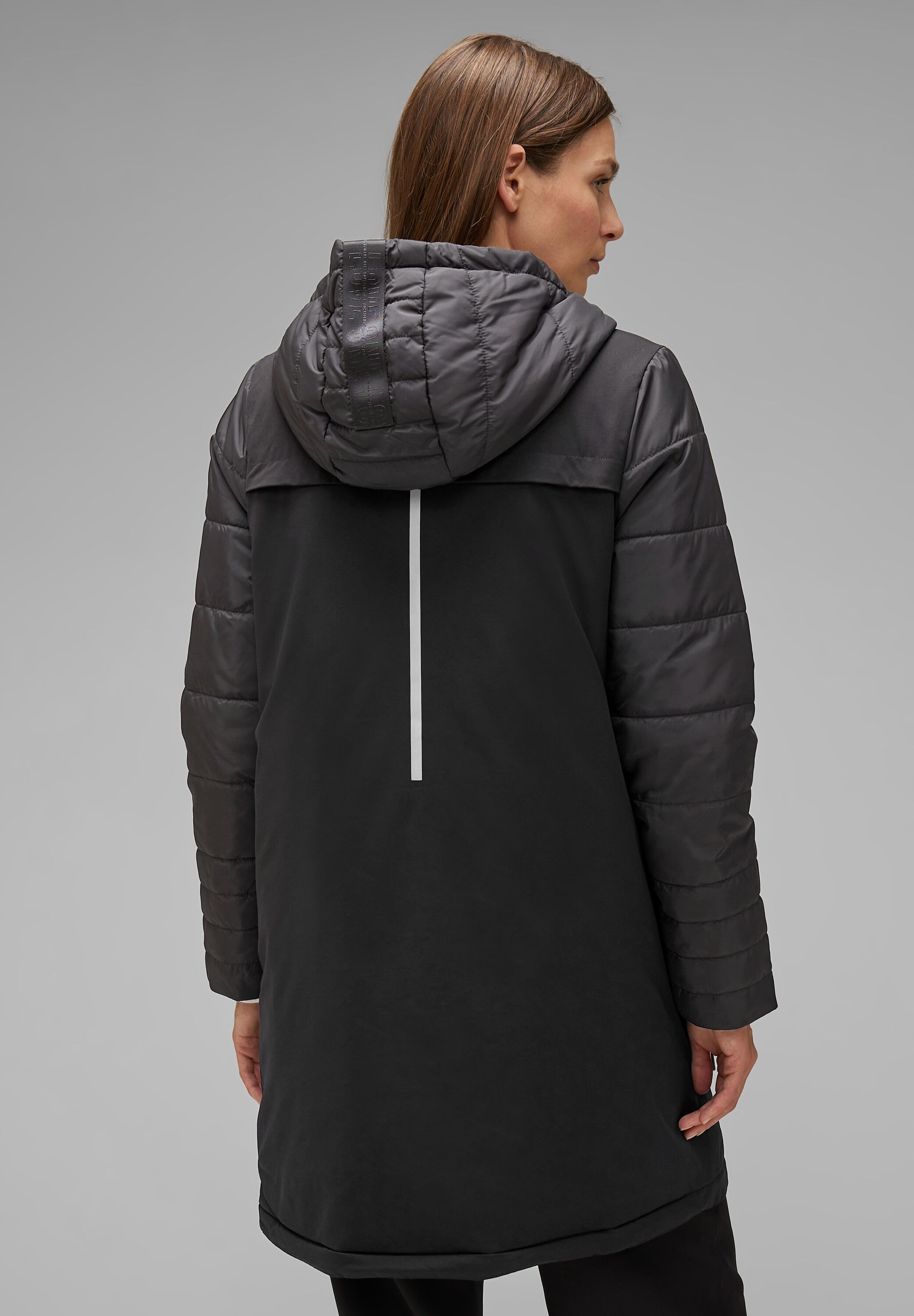 STREET ONE Outdoorjacke, mit Kapuze, wasserabweisend