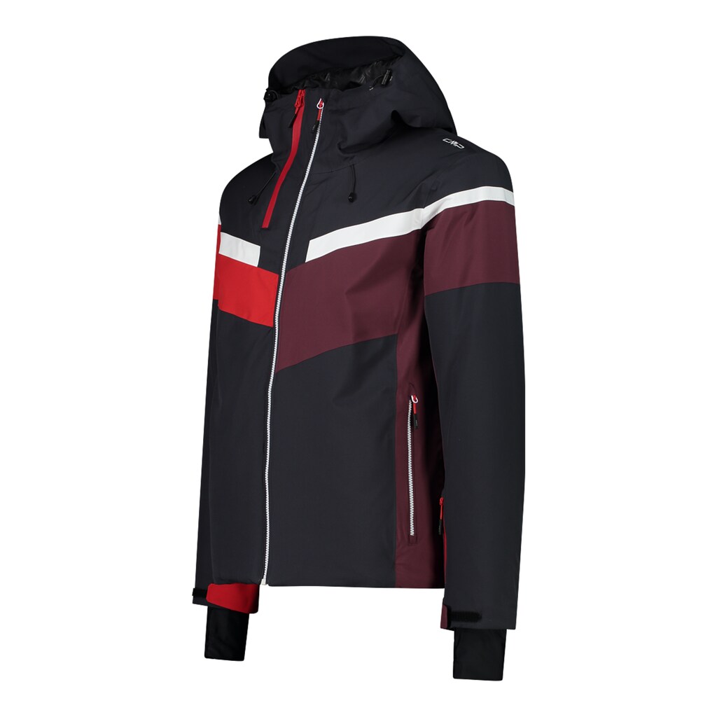 CMP Skijacke »33W0827-L931 MAN JACKET FIX HOOD PETROL«, mit Kapuze