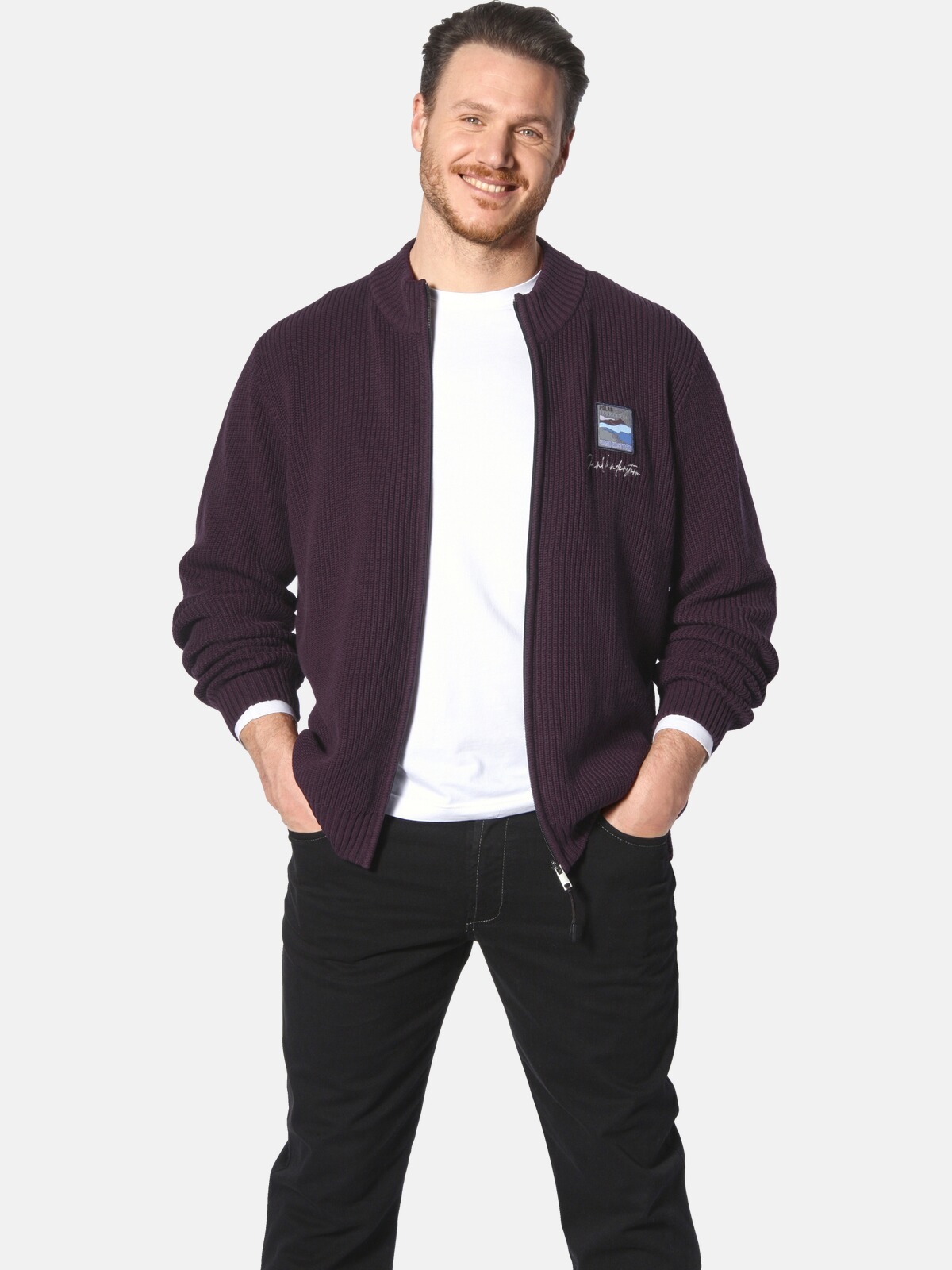 Jan Vanderstorm Strickjacke "Strickjacke OLETARVIN" 1 Stk. günstig online kaufen