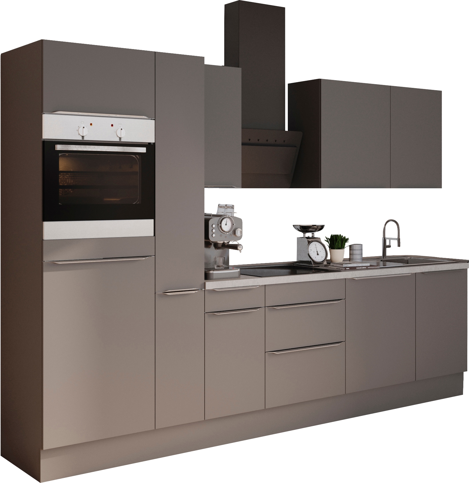 OPTIFIT Küchenzeile »Aken«, mit E-Geräten, Breite 300 cm bestellen | BAUR