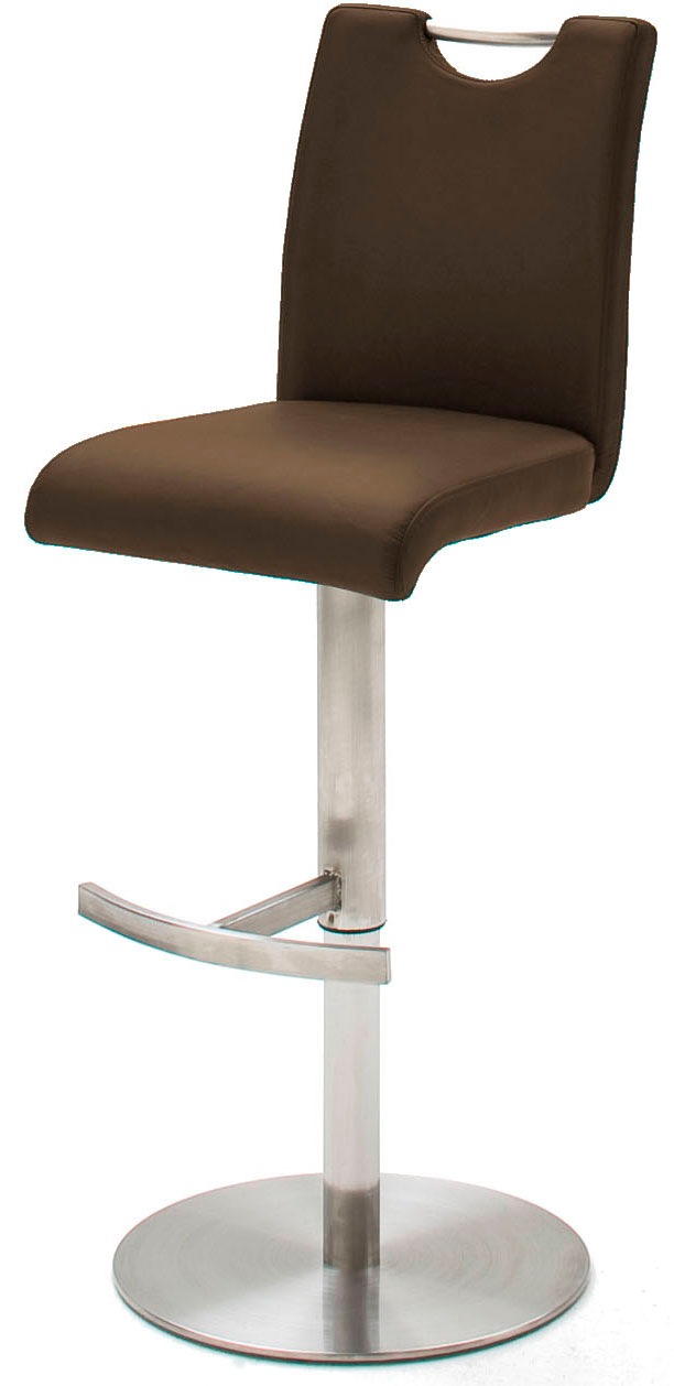 MCA furniture Bistrostuhl "ALESI", mit Rückenlehne, 360 drehbar, Sitzhöhe e günstig online kaufen