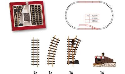 Gleise-Set »LGB - Prellbock-Gleis-Set - L19901«