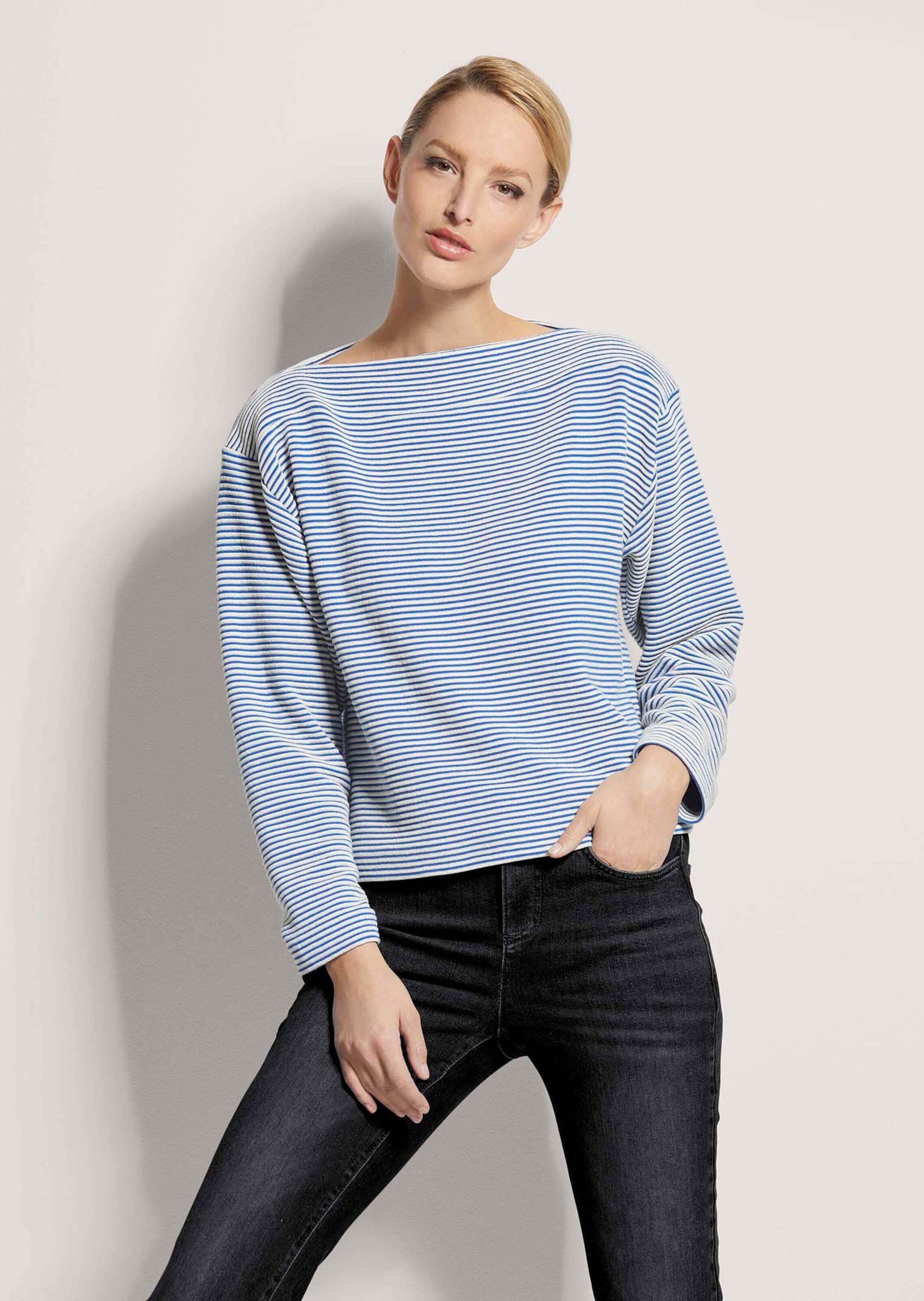 MADELEINE Langarmshirt "Sweatshirt Ringel-Shirt" günstig online kaufen