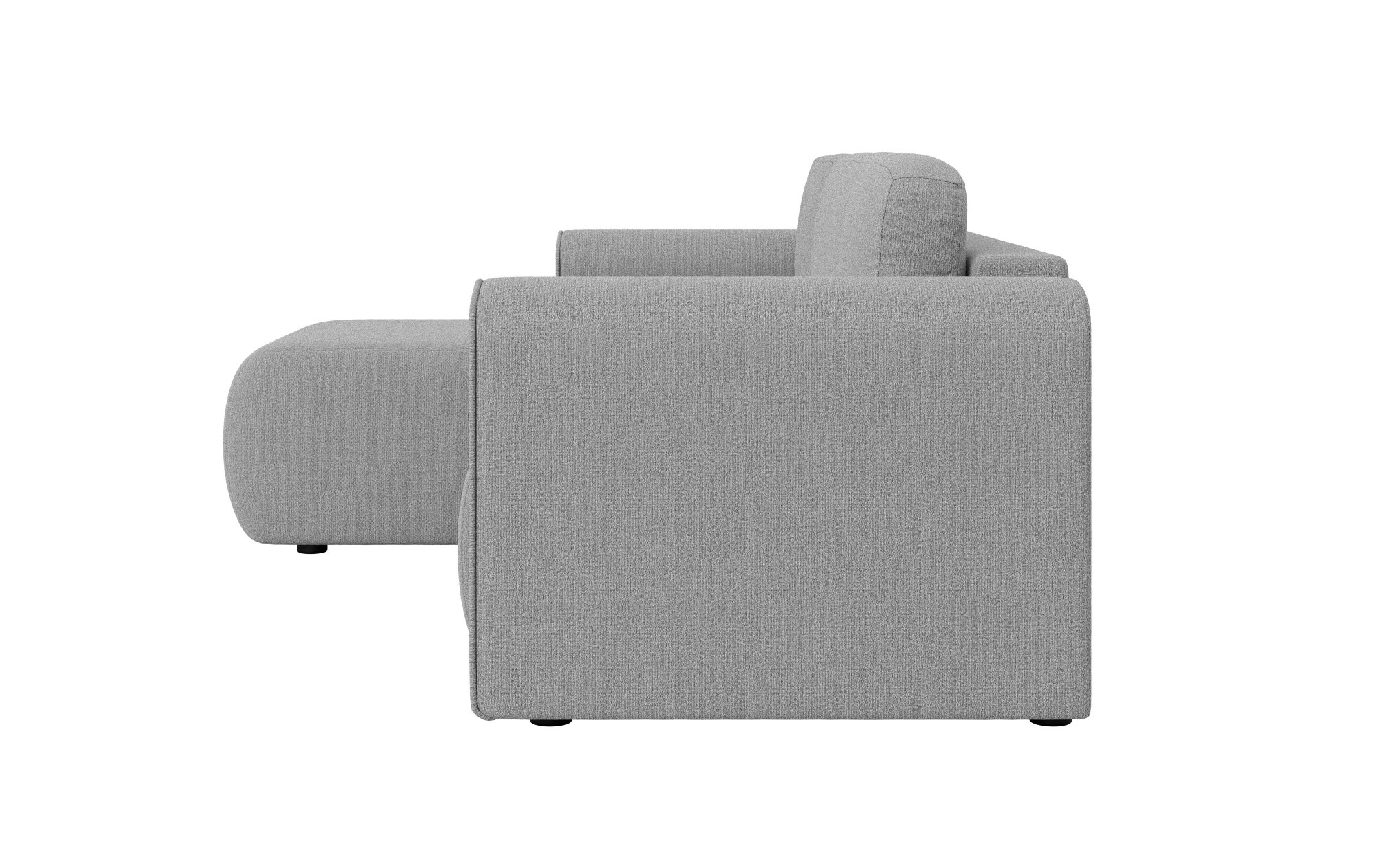 INOSIGN Ecksofa »Zacharia wahlweise Schlafsofa mit Bettkasten, B/T/H 250/166/86 cm«, L-Form mit Wellenunterfederung, Recamiere beidseitig montierbar