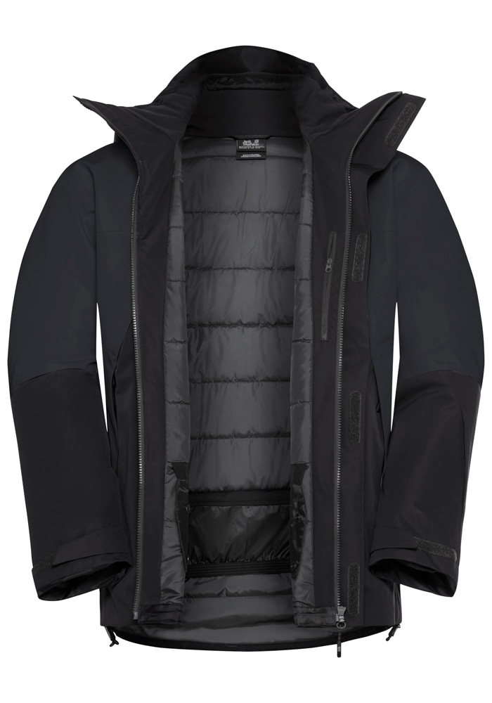 Jack Wolfskin Skijacke »FLOWLINE 2L INS JKT M«, mit Kapuze