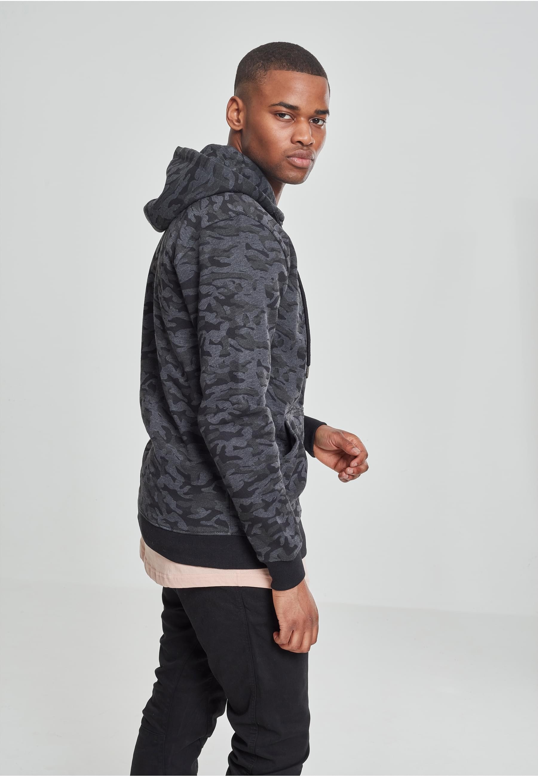 URBAN CLASSICS Sweatshirt »Urban Classics Herren Sweat Camo Bomber Hoody«, 1 Stk.
