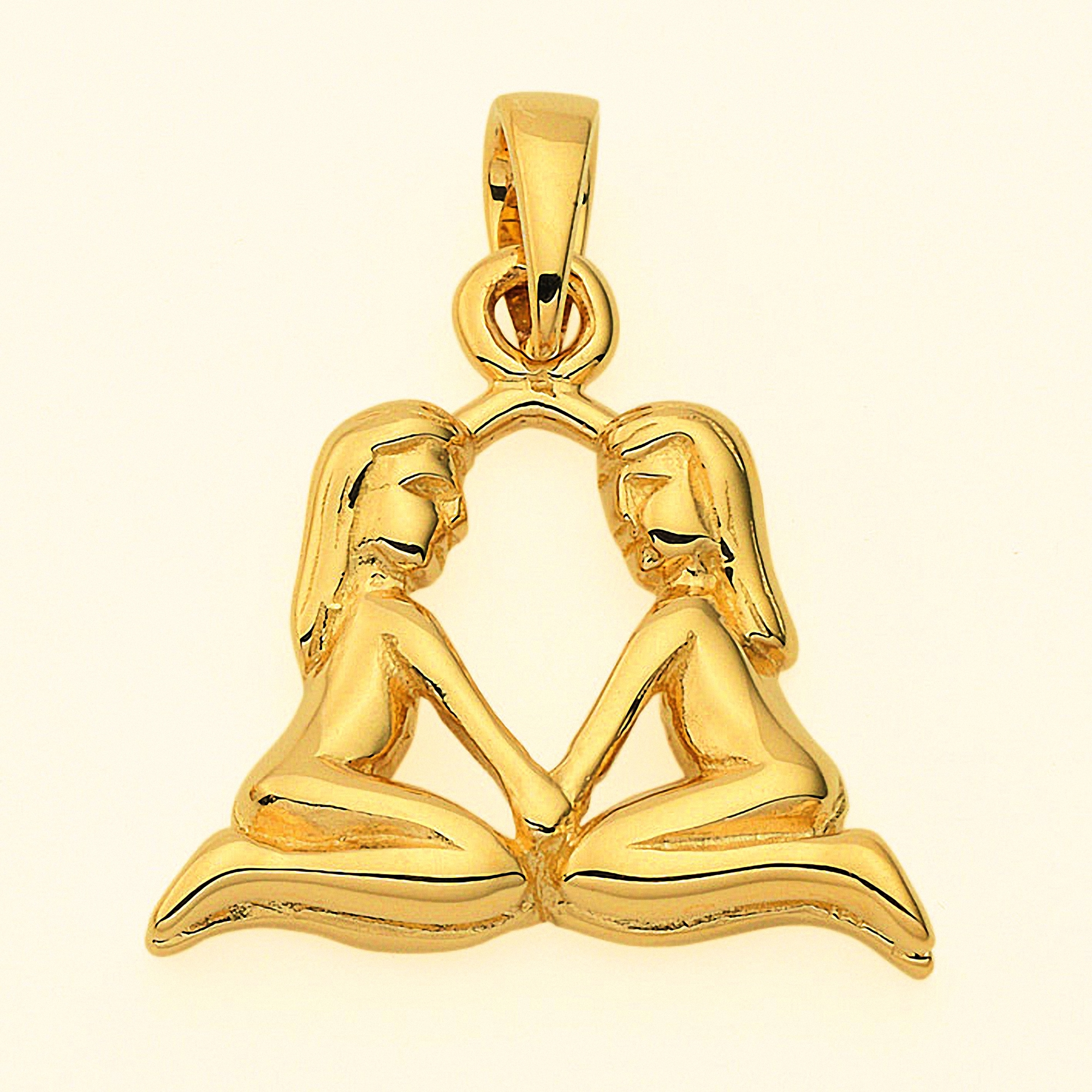 Adelia´s Kette mit Anhänger »585 | bestellen Sternzeichen Gold - Set BAUR Anhänger Zwilling«, Halskette mit Schmuckset