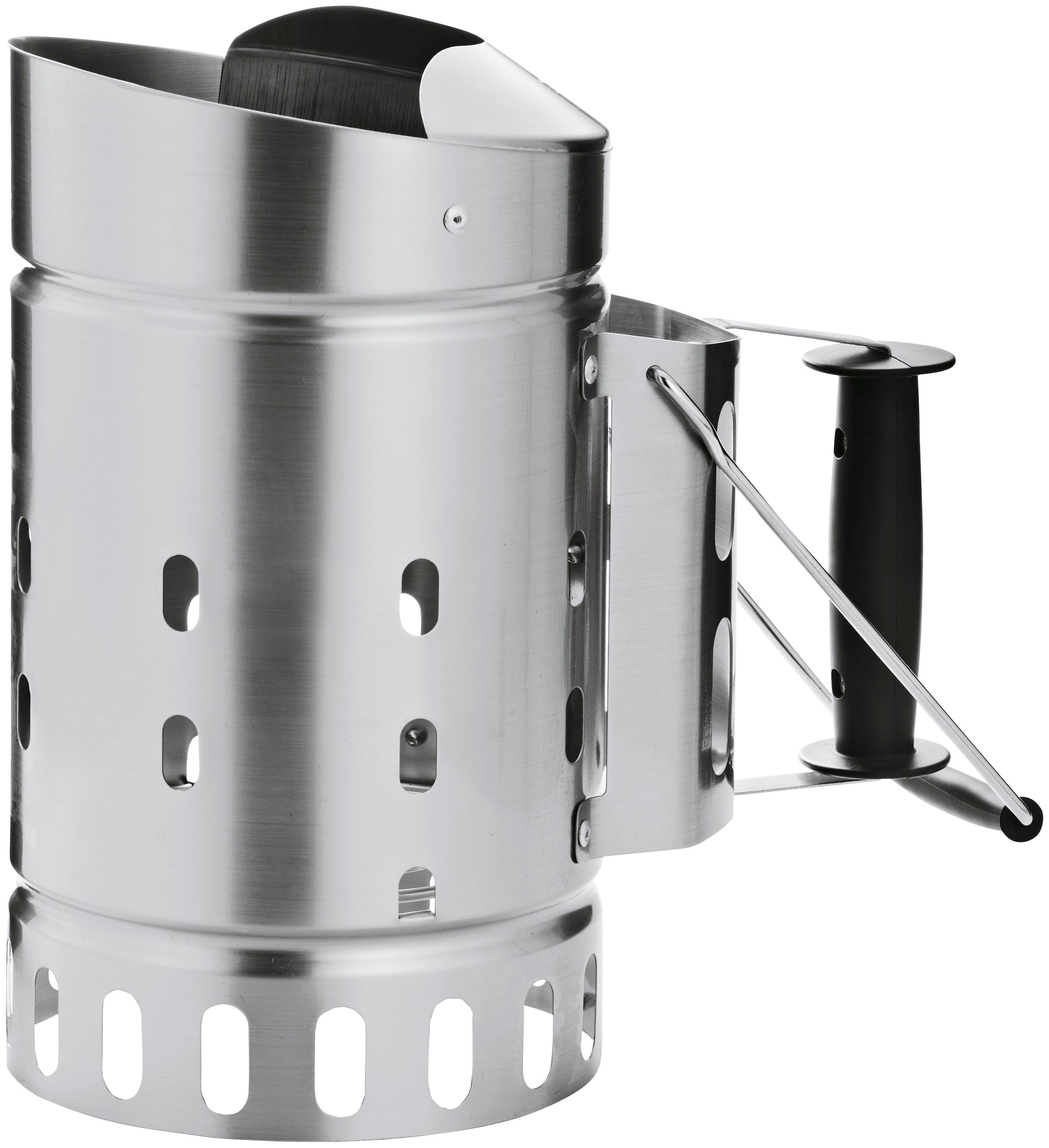 RÖSLE Anzündkamin "25039" 1 tlg. tlg. Grillkohleanzünder aus Edelstahl, Funkenschutz