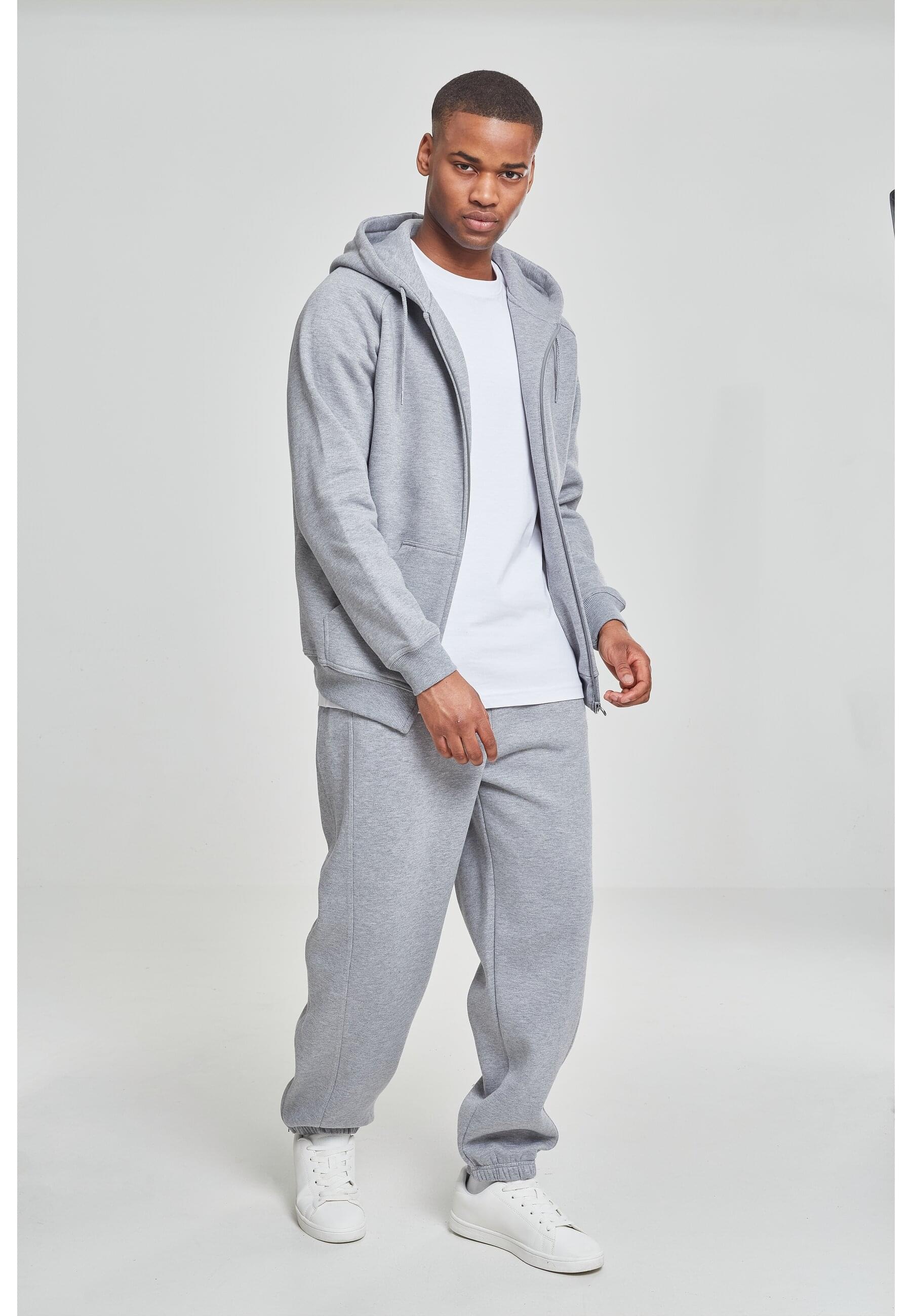 URBAN CLASSICS Trainingsanzug »Urban Classics Herren Blank Suit«, (2 tlg.)